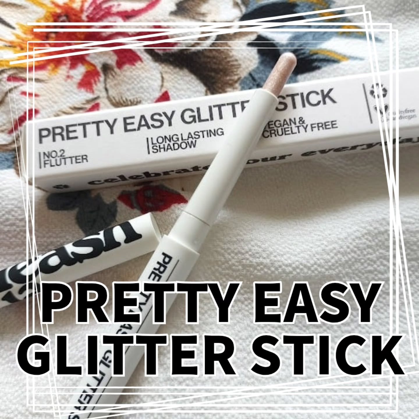 プリティー イージーグリッタースティック/unleashia/グリッターを使ったクチコミ（2枚目）