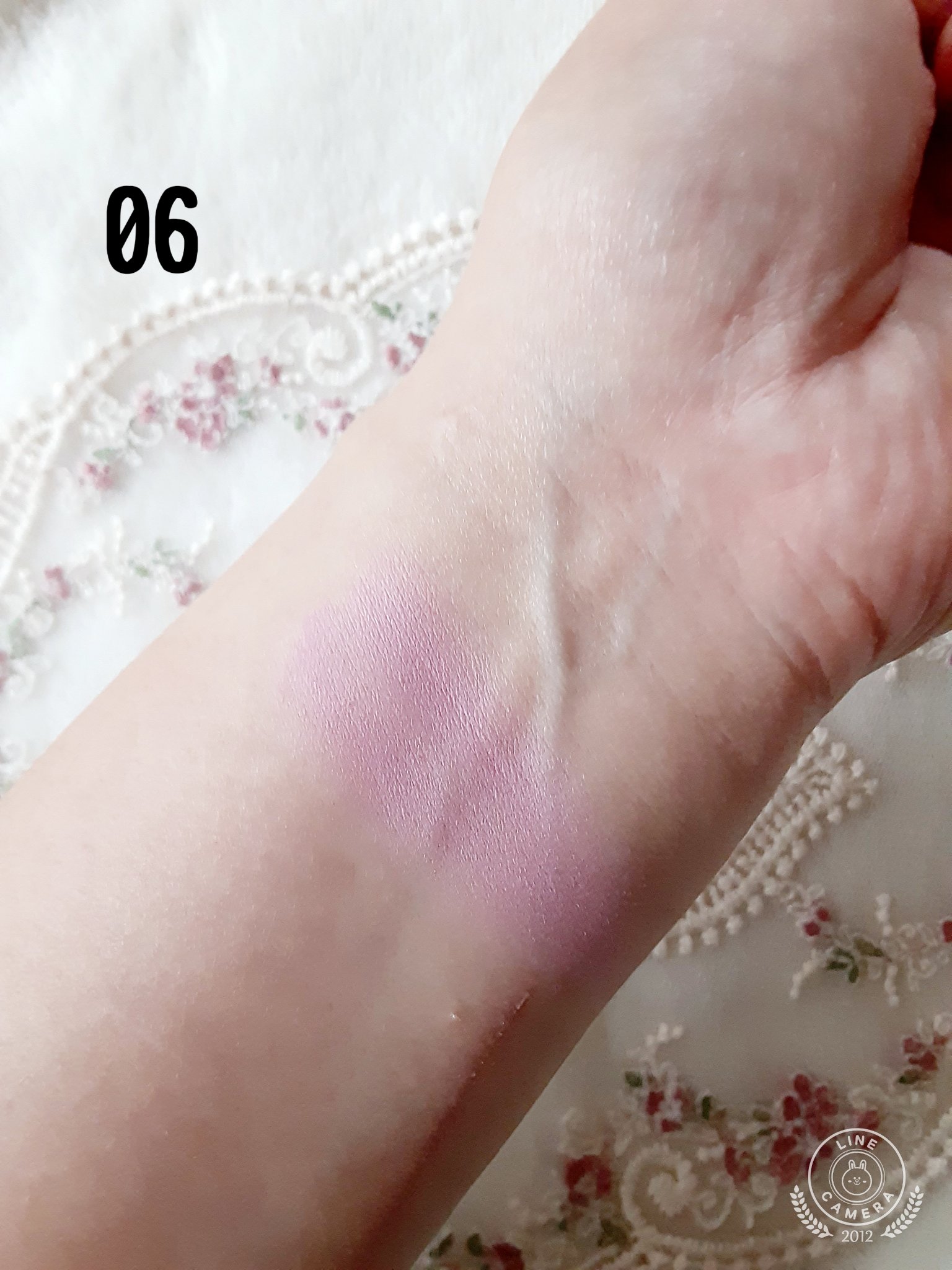 ネーミング フラッフィーパウダーブラッシュ 06/NAMING./パウダーチークを使ったクチコミ（3枚目）