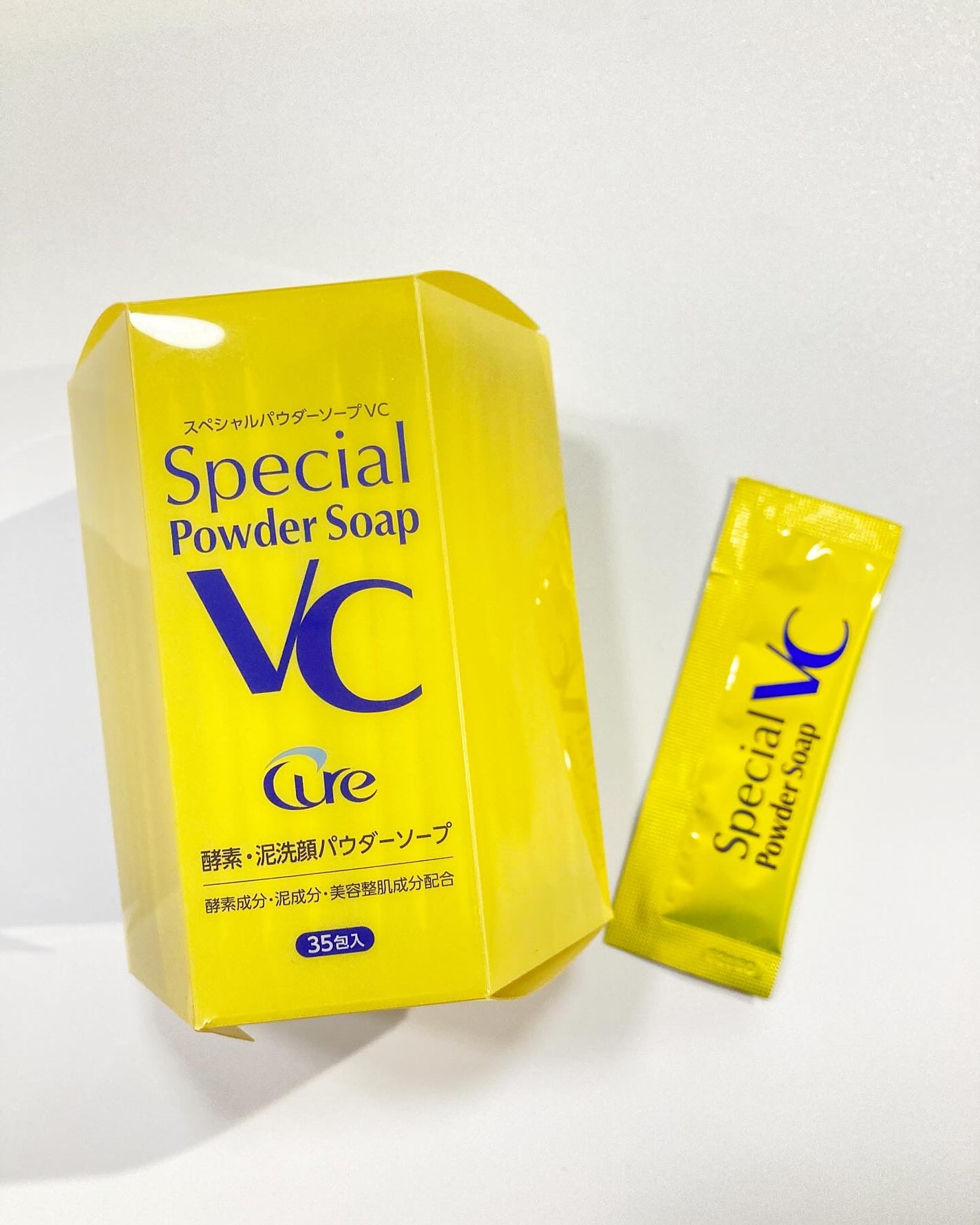 スペシャルパウダーソープVC/Cure/洗顔パウダーを使ったクチコミ(1枚目)