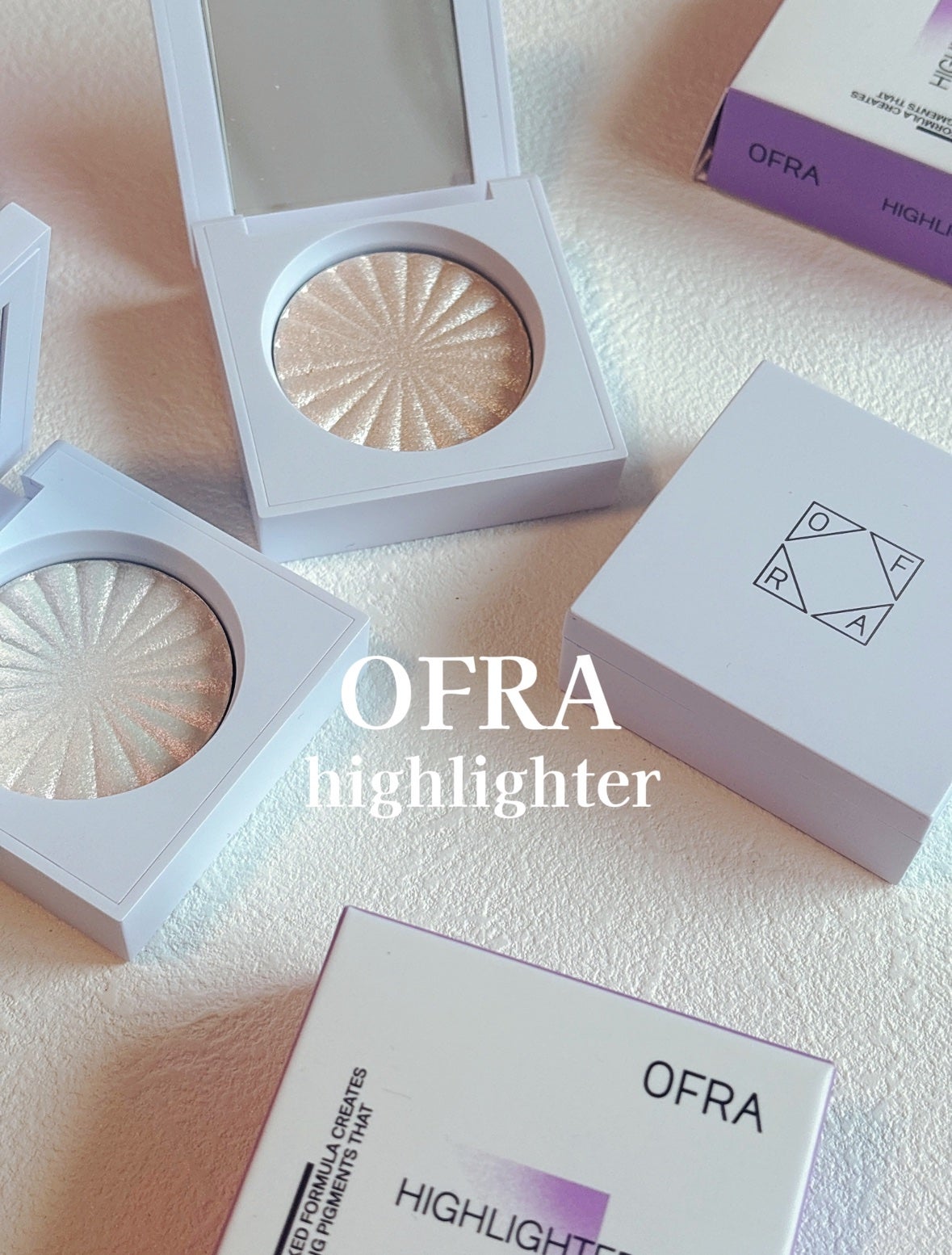 OFRA mini Highlighter/Ofra Cosmetics/パウダーハイライトを使ったクチコミ(1枚目)