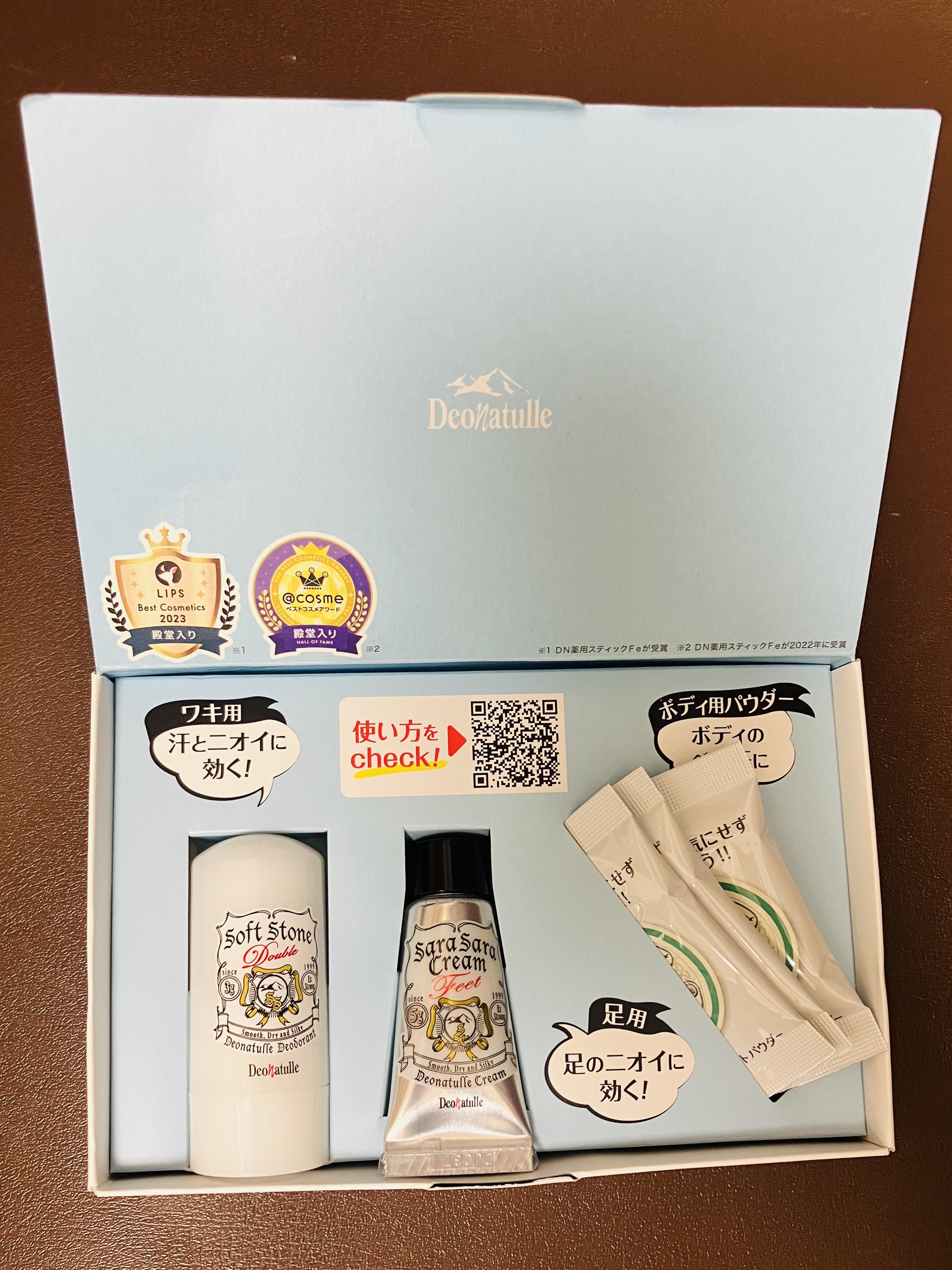 薬用さらさらデオドラントパウダー/デオナチュレ/デオドラント・制汗剤を使ったクチコミ（1枚目）