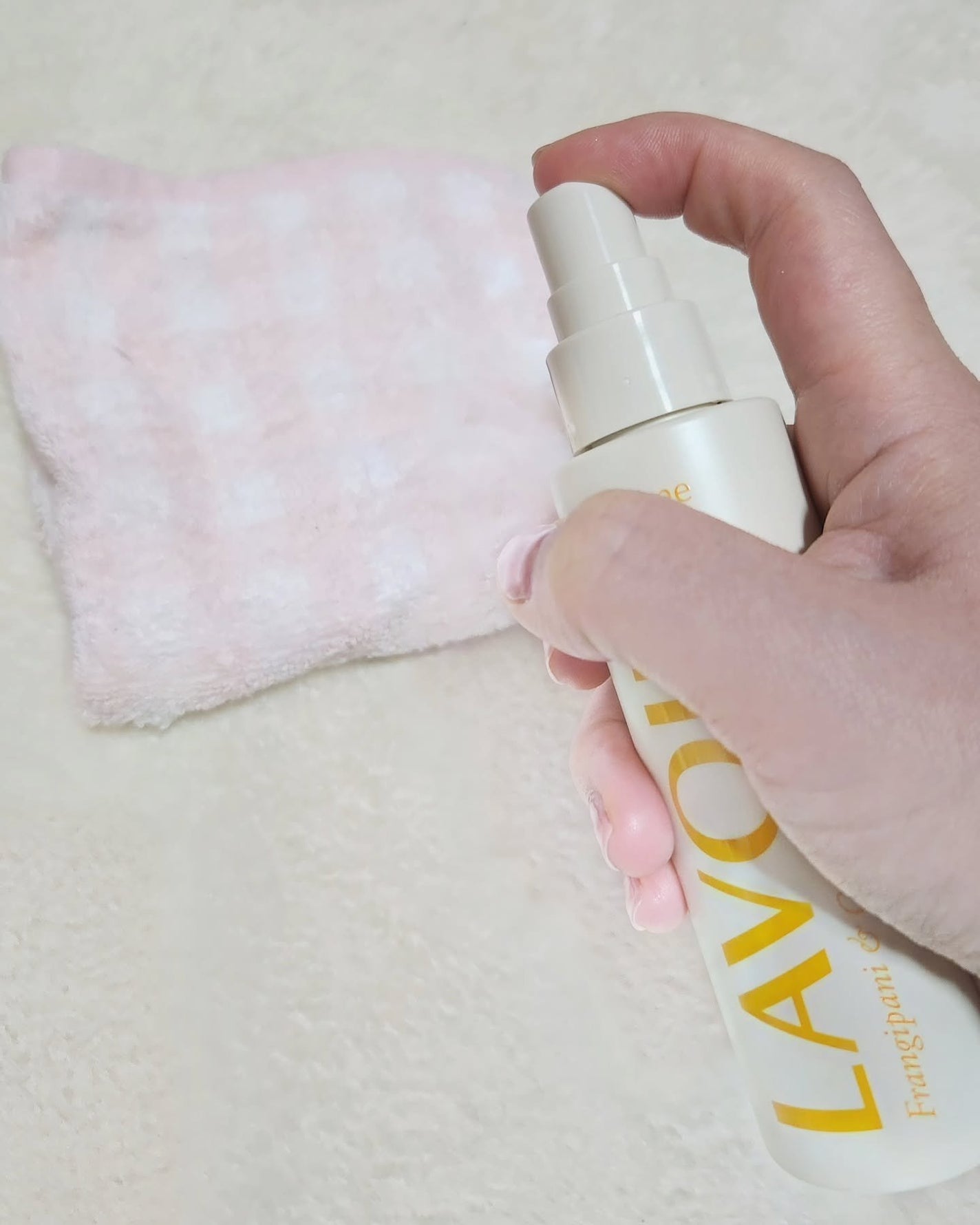 パフュームスプレー プルメリア&ガイアック/LAVOIR/香水(その他)を使ったクチコミ(3枚目)