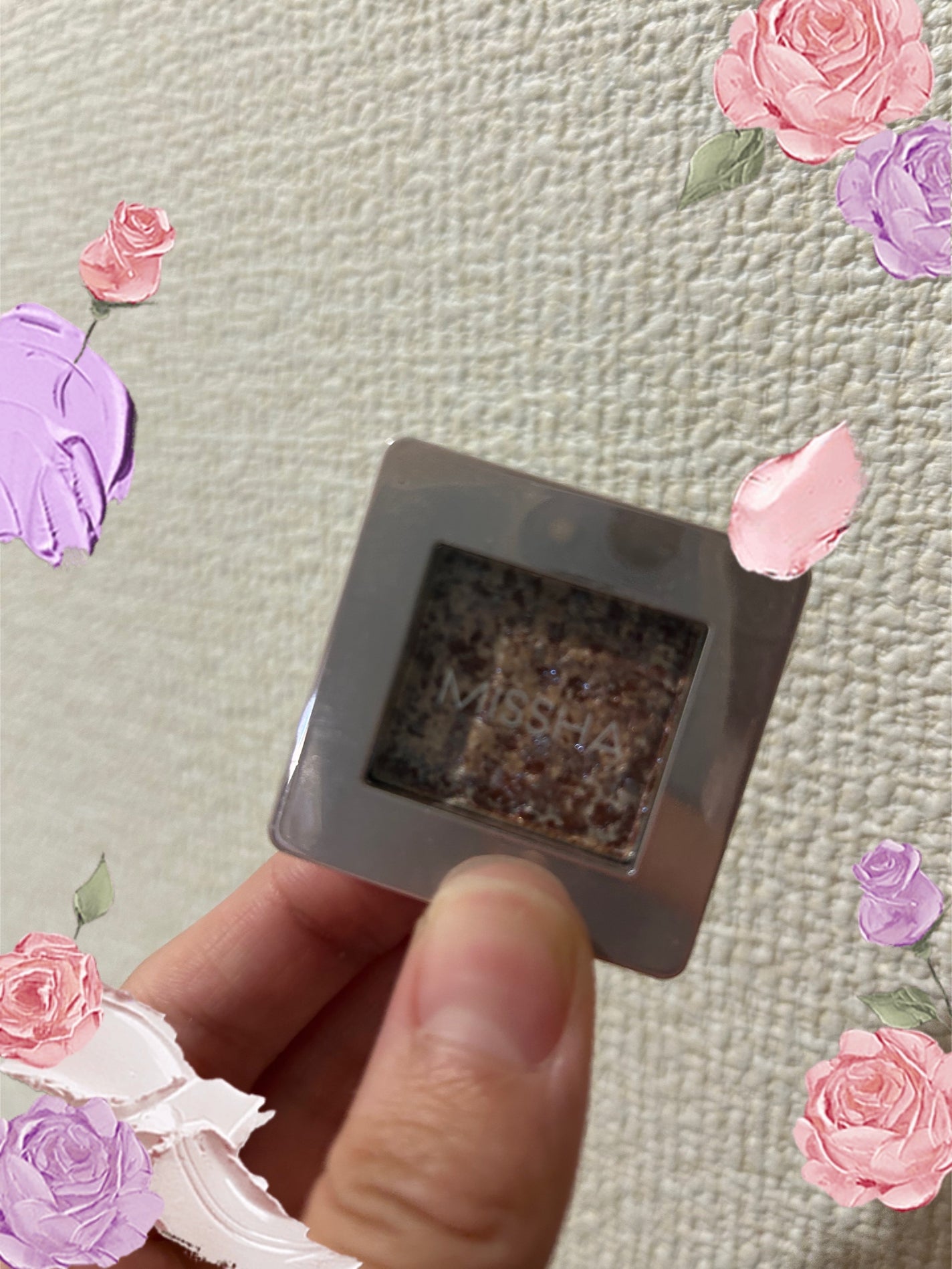 グリッタープリズム シャドウ/MISSHA/グリッターを使ったクチコミ(1枚目)