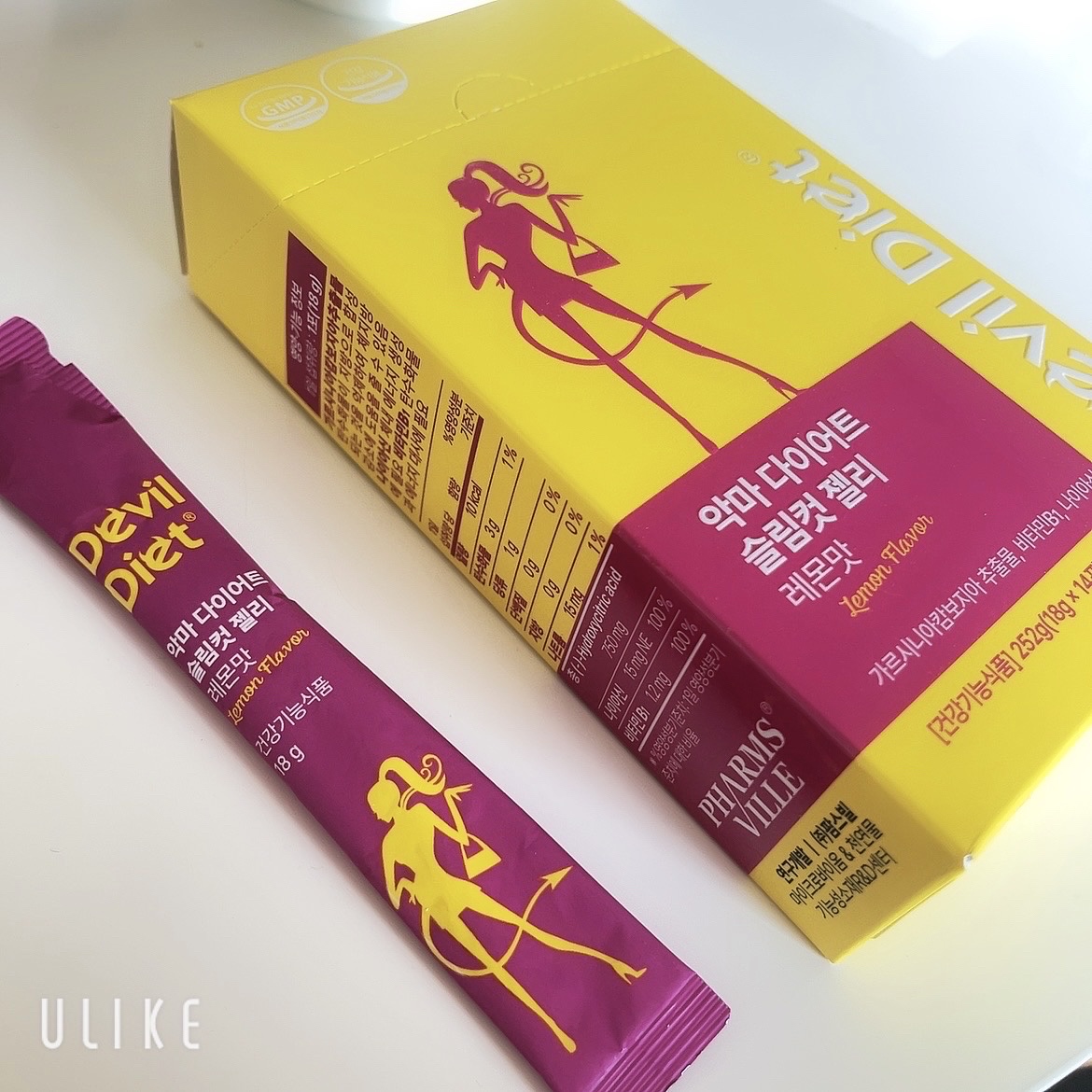 悪魔ダイエット スリムカットゼリー/ファームスビル/ゼリー飲料を使ったクチコミ（1枚目）