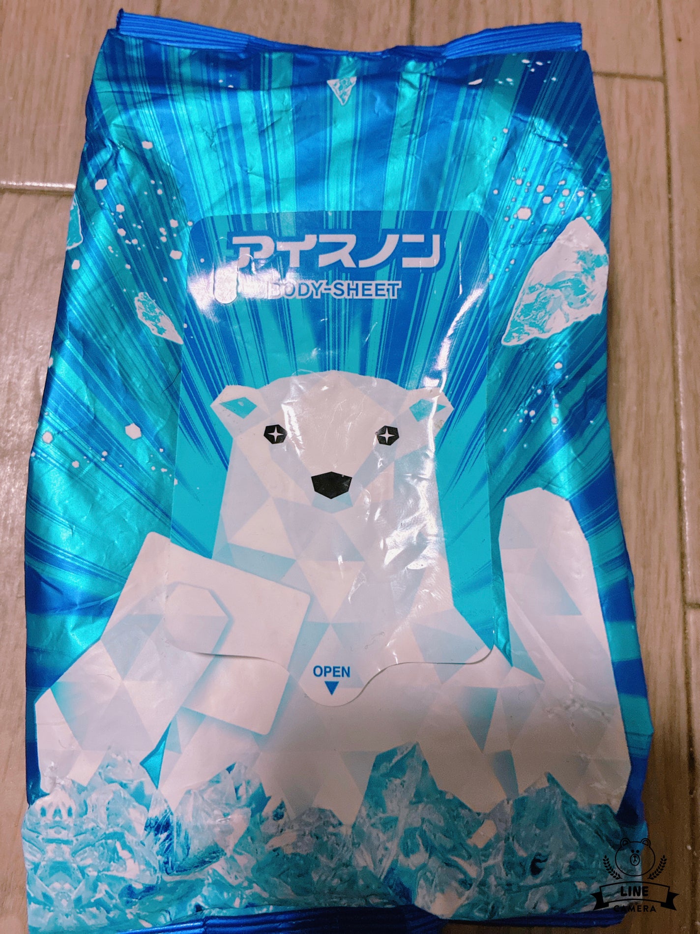 アイスノン 極冷えボディシート/アイスノン/ボディシートを使ったクチコミ(1枚目)