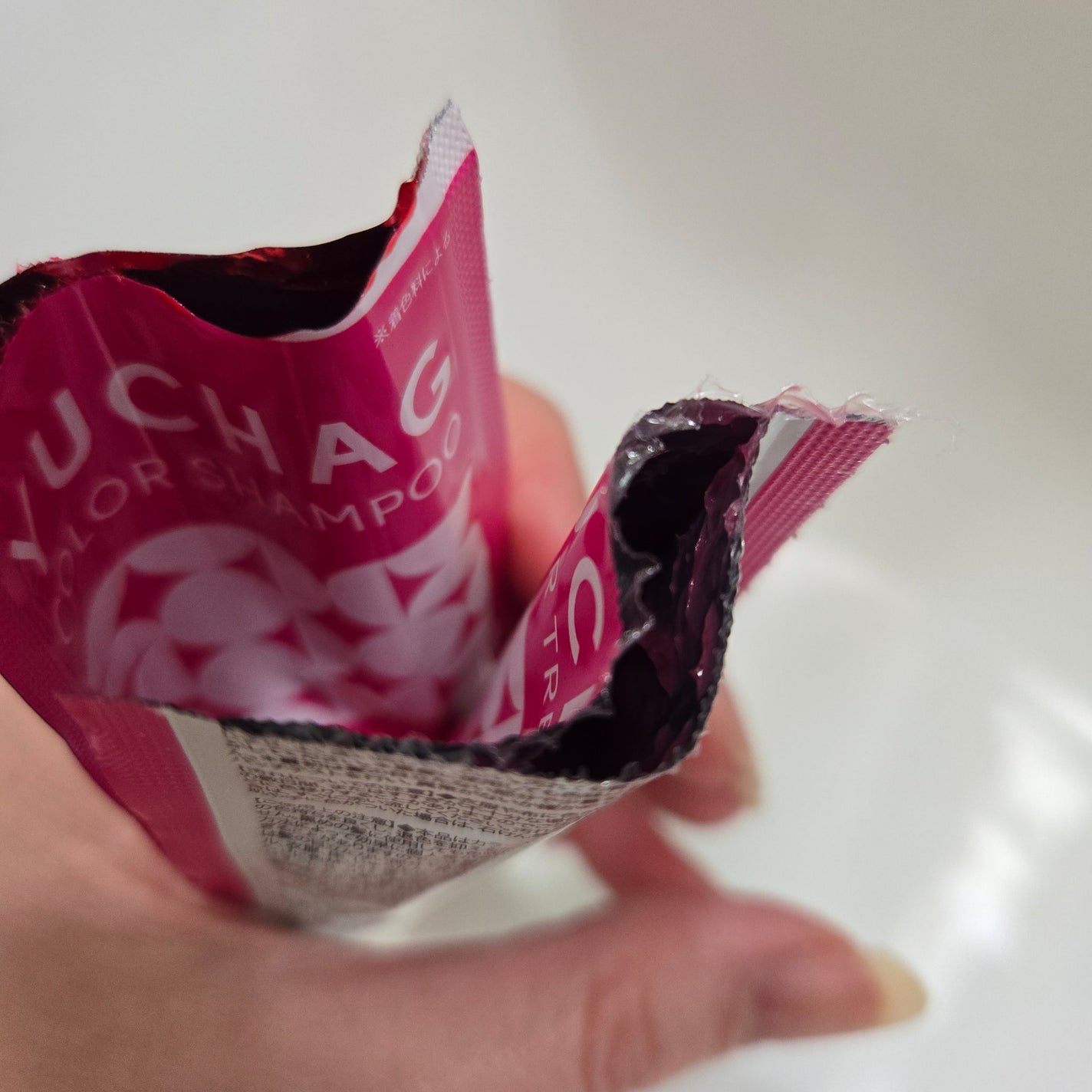 ユチャ カラーシャンプー/カラートリートメント/YUCHAG/市販シャンプーを使ったクチコミ(2枚目)