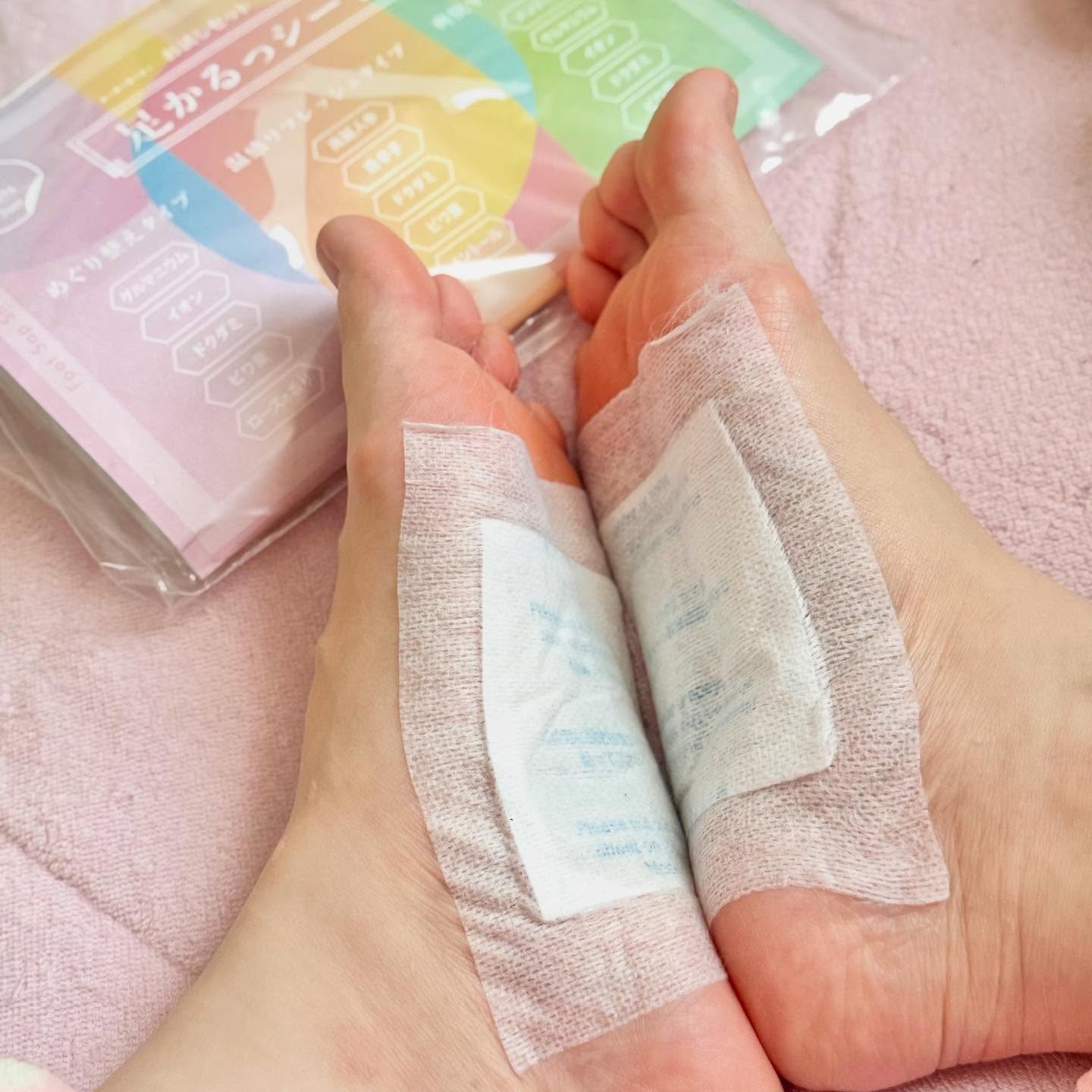 足かるっシート/レコルーム/レッグ・フットケアを使ったクチコミ（2枚目）