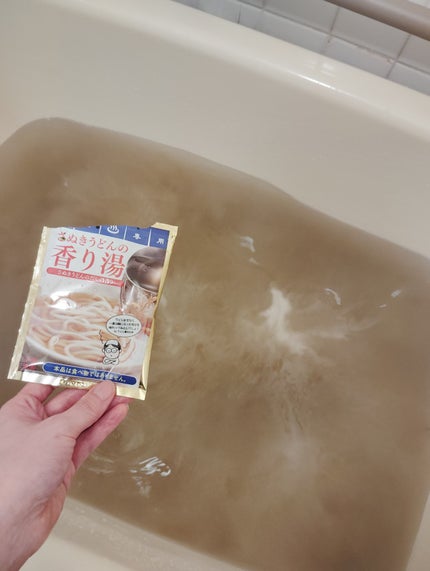 さぬきうどんのかおり湯/松浦産業株式会社/無機塩系入浴剤を使ったクチコミ(6枚目)