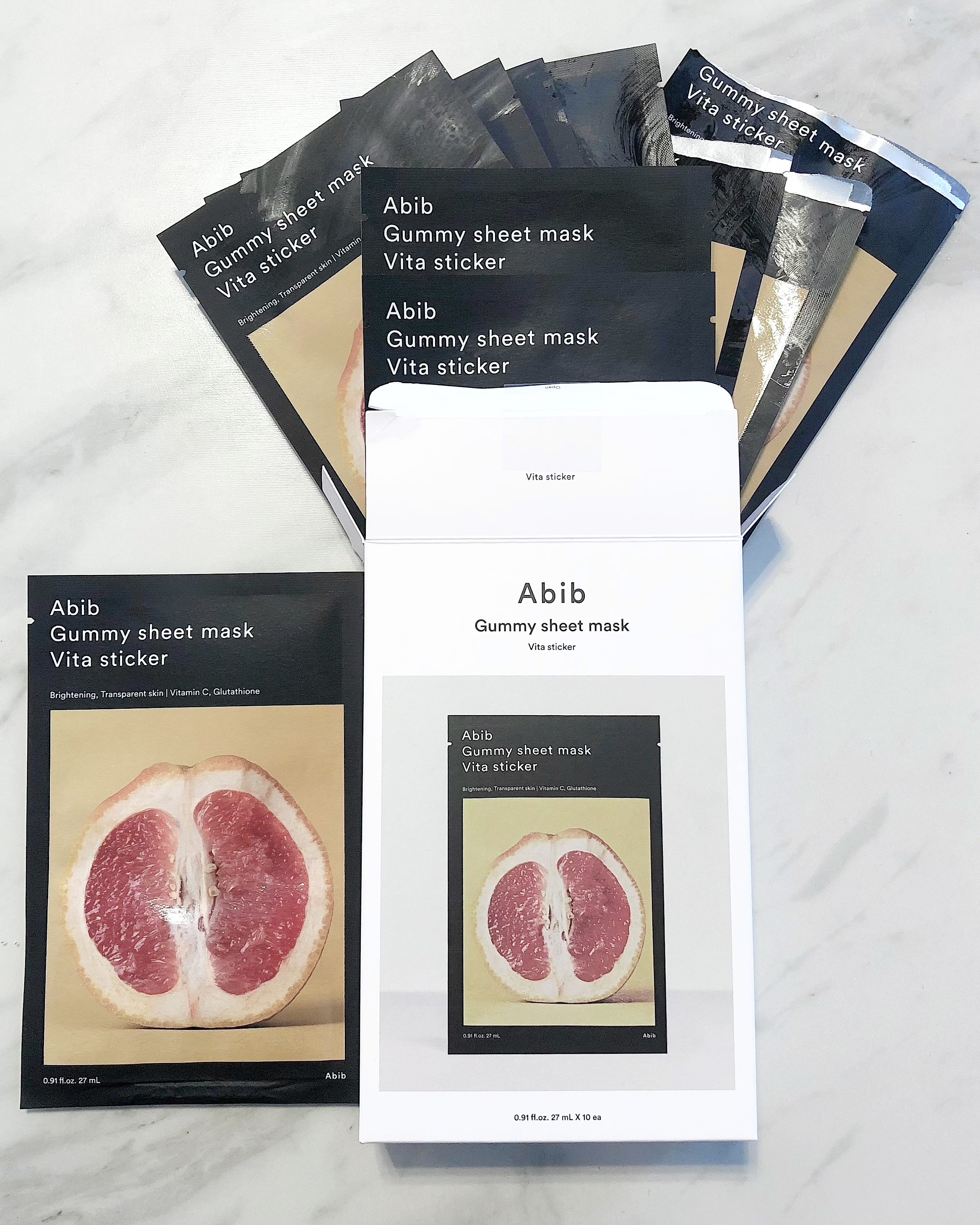 ガムシートマスクパック ビタ※15ステッカー/Abib /シートマスク・パックを使ったクチコミ（1枚目）