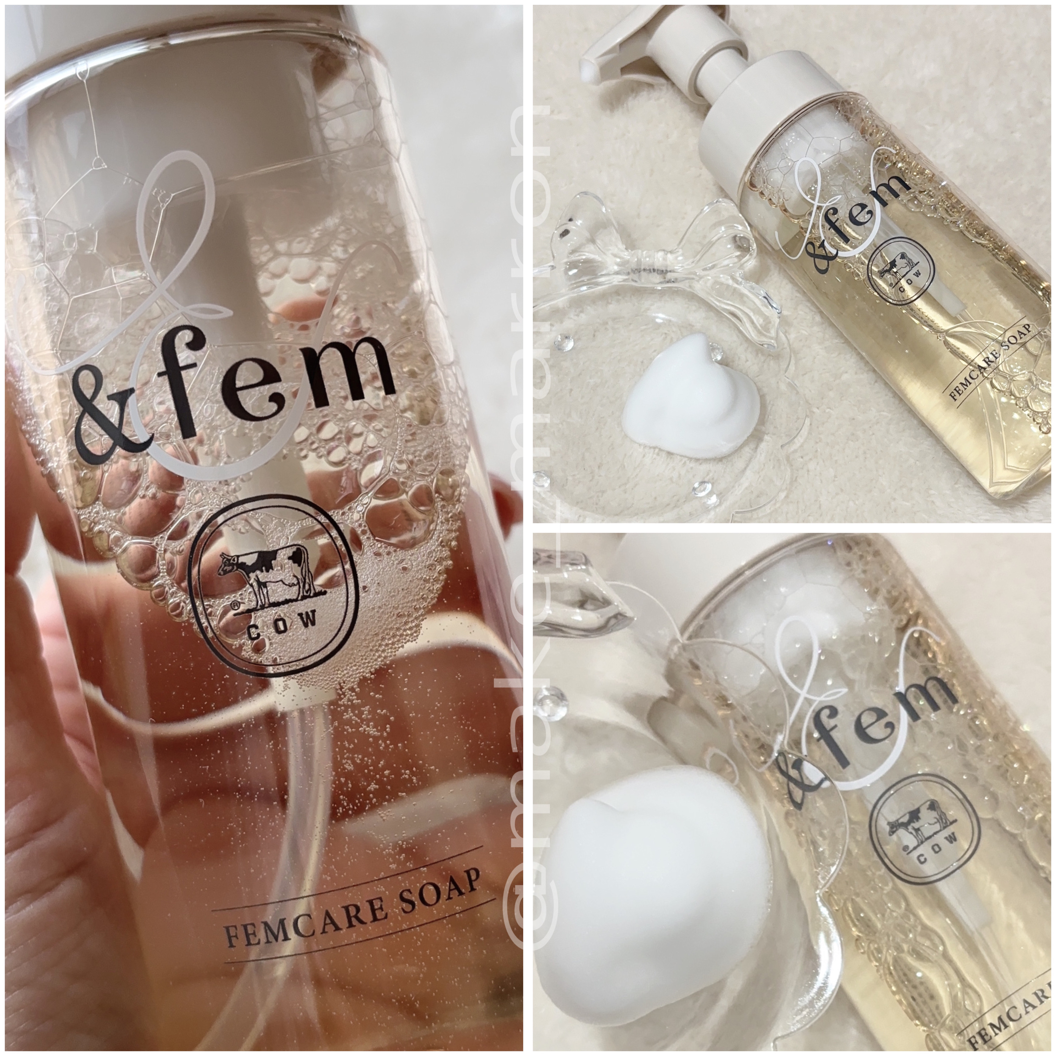 アンドフェム フェムケア泡ソープ/＆fem/デリケートゾーンケアを使ったクチコミ（2枚目）