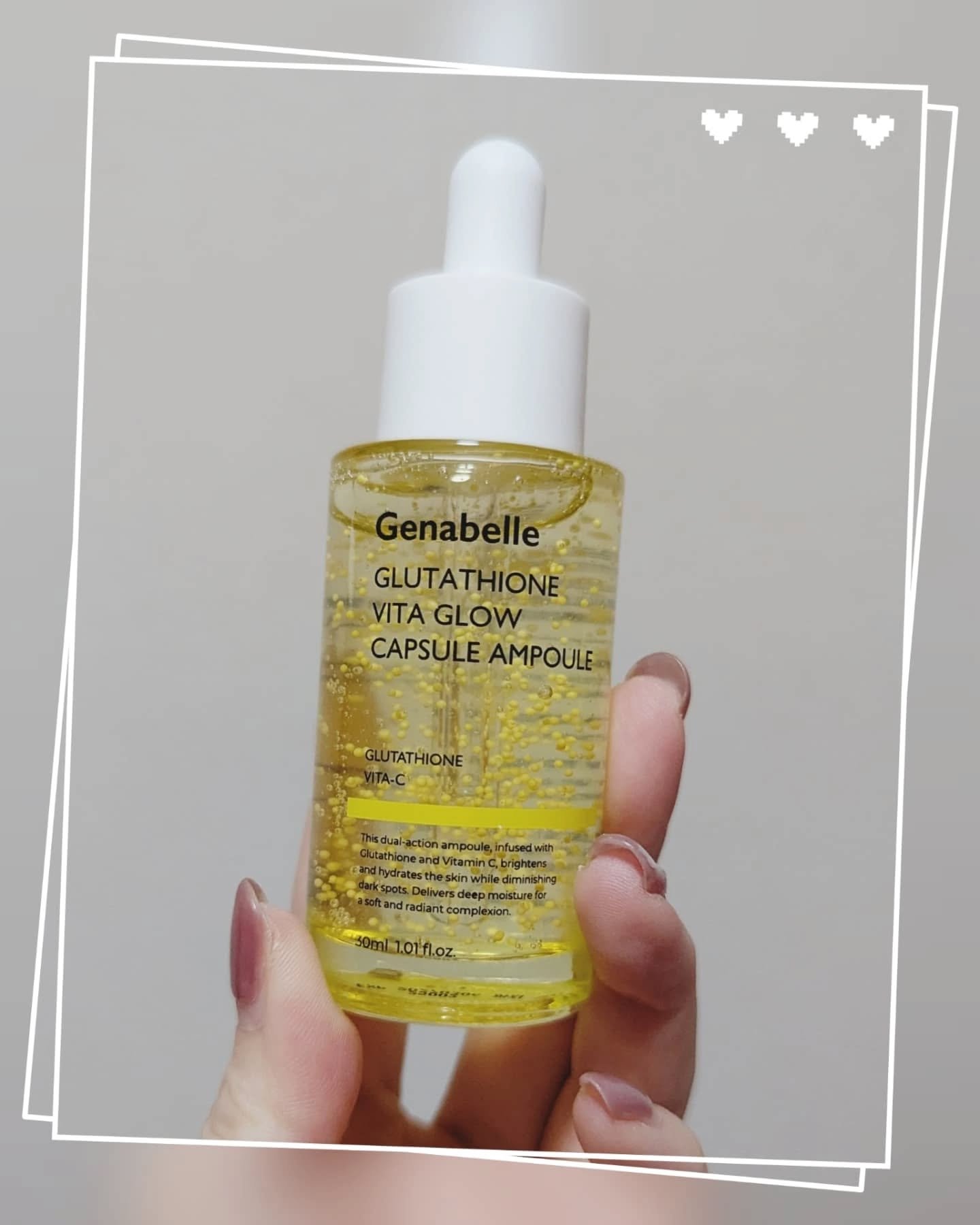 グルタチオンビタグローカプセル美容液/Genabelle/美容液を使ったクチコミ（1枚目）