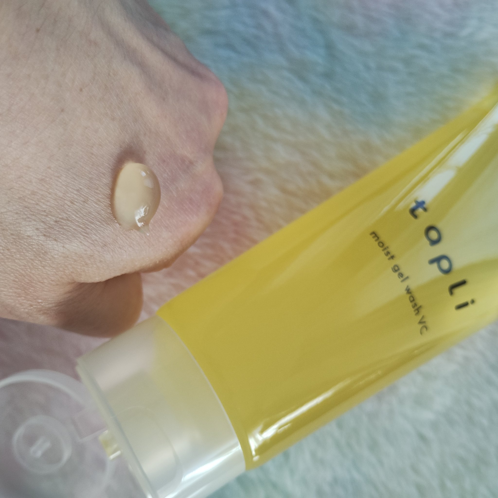 タプリ　モイストジェルウォッシュ　VC/ナリスアップ/その他洗顔料を使ったクチコミ（2枚目）