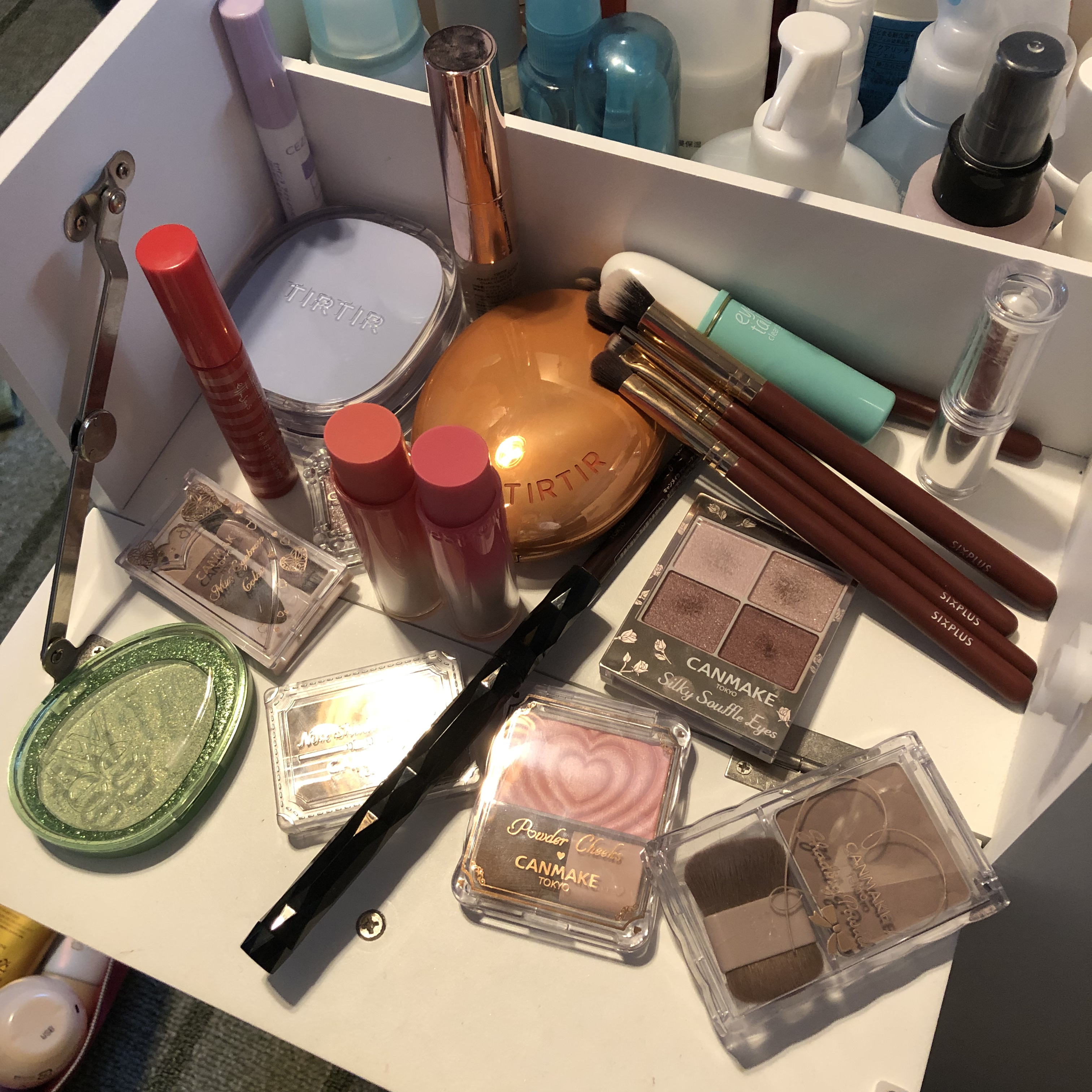 パウダーチークス/キャンメイク/パウダーチークを使ったクチコミ（2枚目）