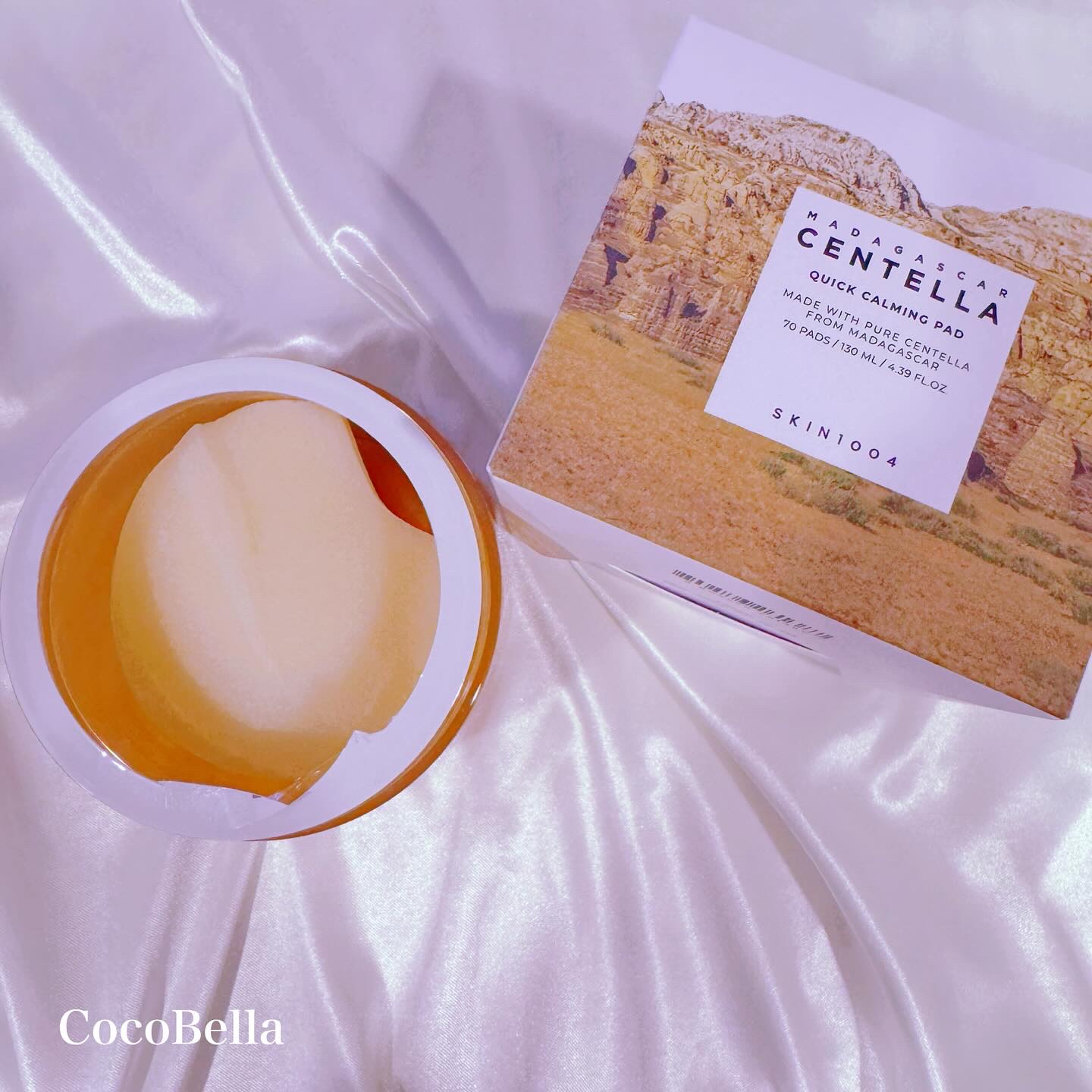 センテラ クイックカーミングパッド/SKIN1004/トナーパッドを使ったクチコミ（2枚目）