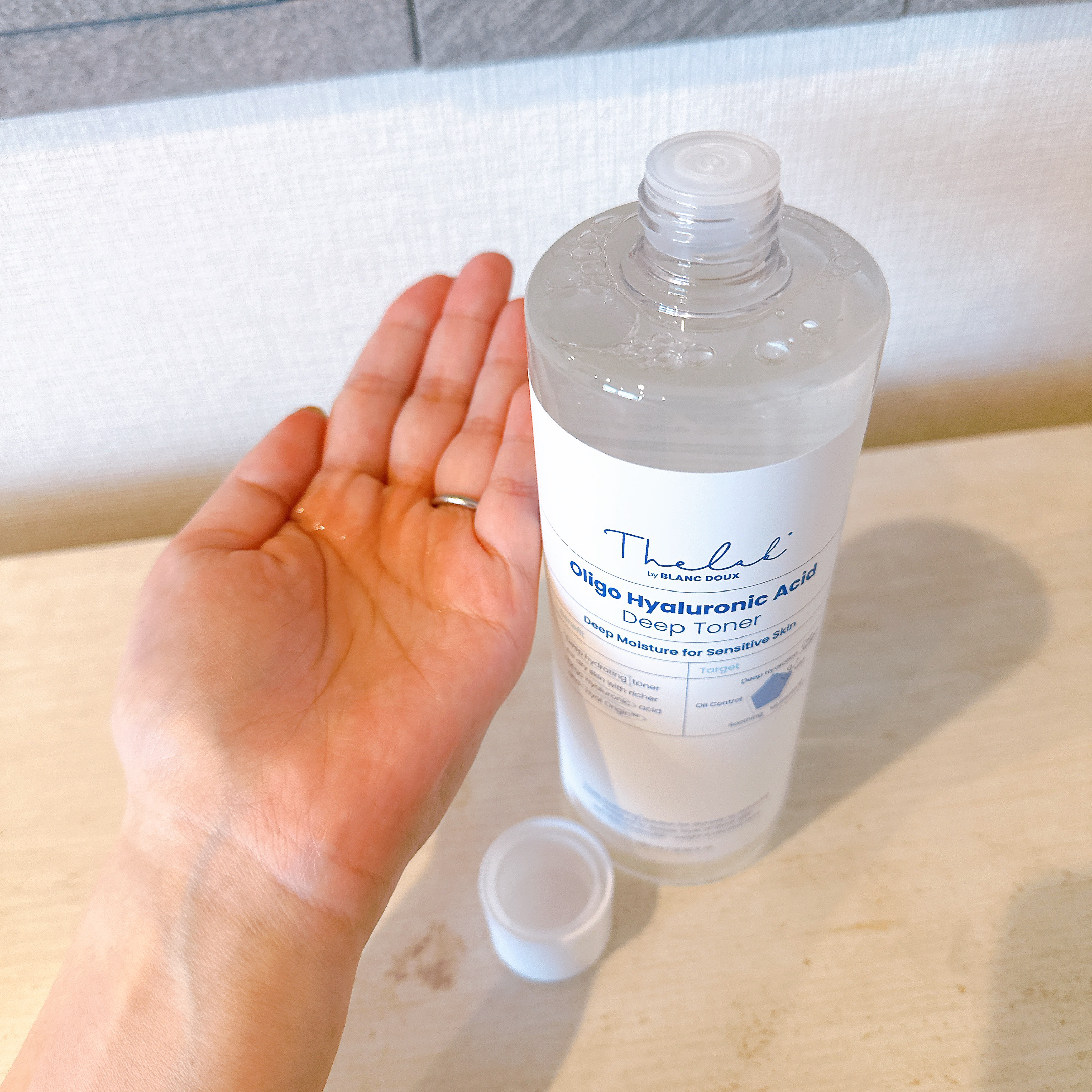 オリゴヒアルロン酸 5000 トナー/THE LAB by blanc doux(ザラボバイブランドゥ)/化粧水を使ったクチコミ（3枚目）