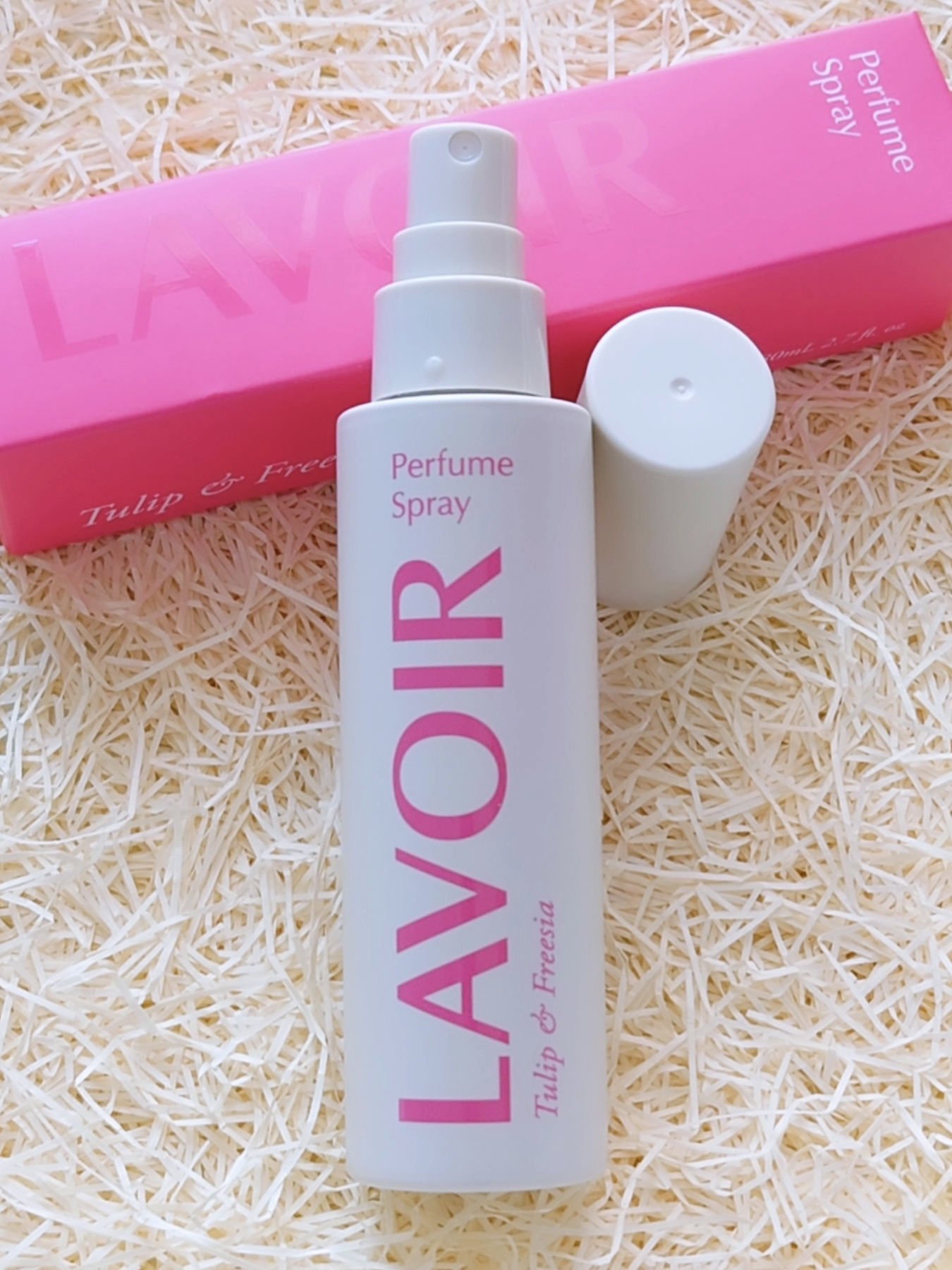 パフュームスプレー ホワイトムスク＆アンバー/LAVOIR/香水(その他)を使ったクチコミ（3枚目）