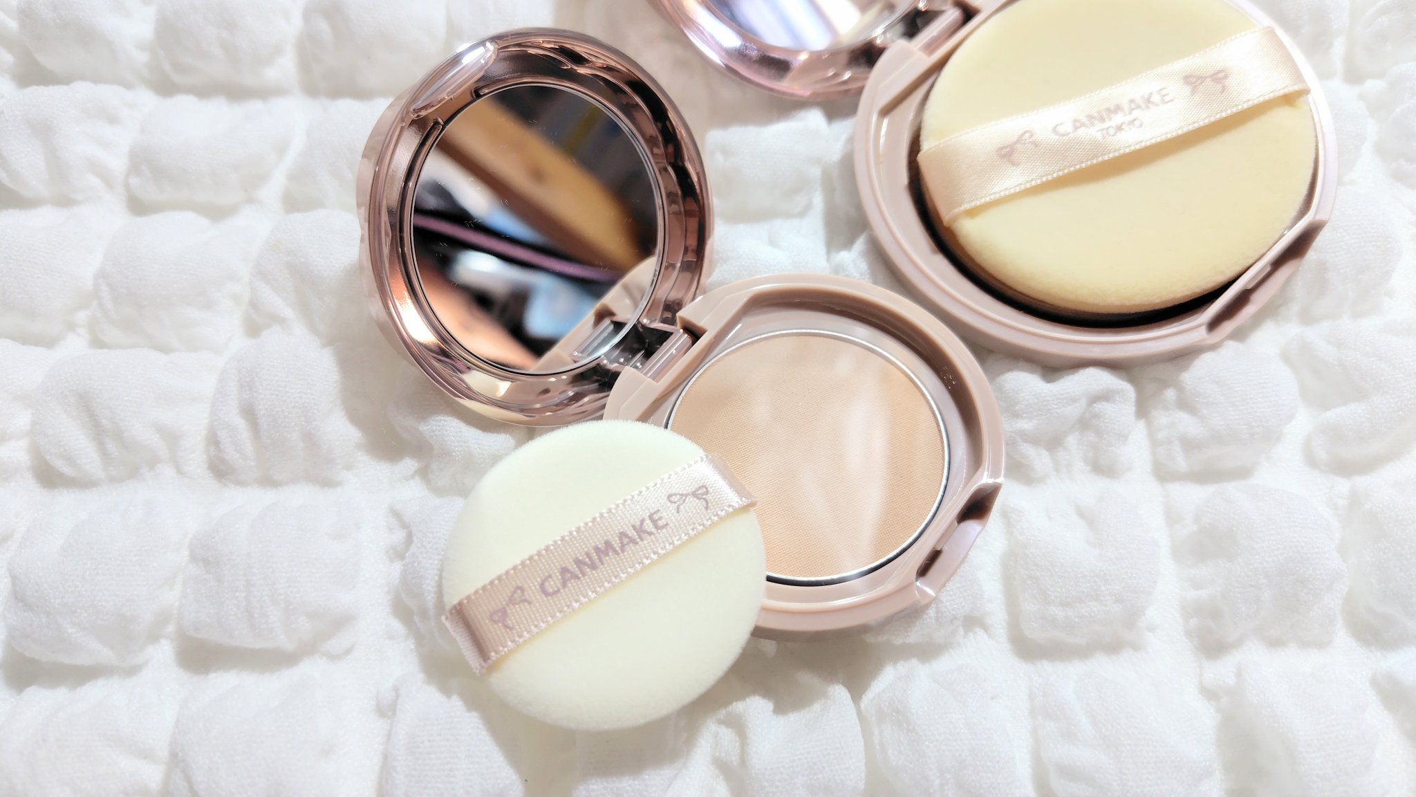 マシュマロフィニッシュパウダー/キャンメイク/プレストパウダーを使ったクチコミ（3枚目）