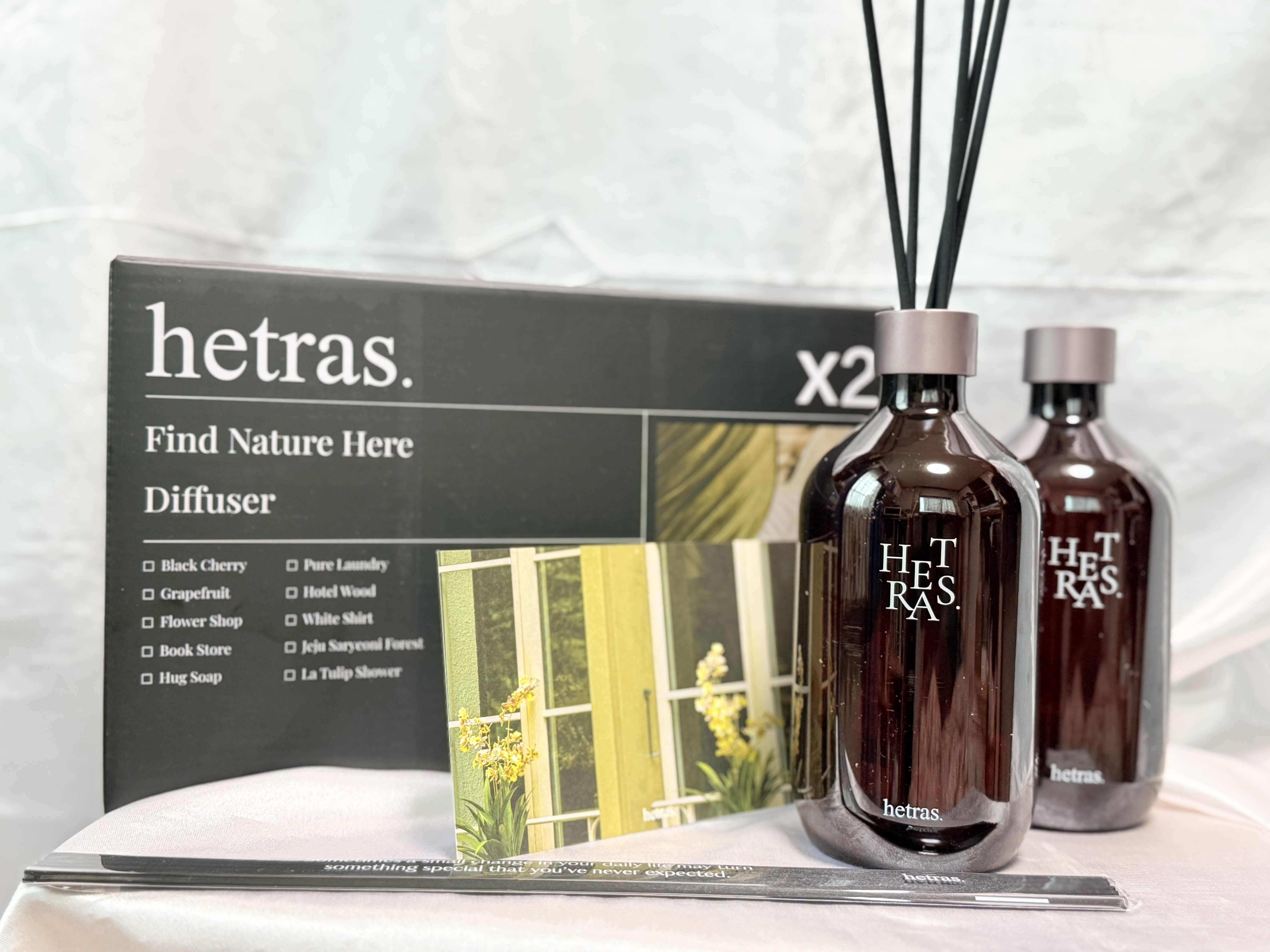 プレミアムディフューザー/hetras/ルームフレグランスを使ったクチコミ（1枚目）