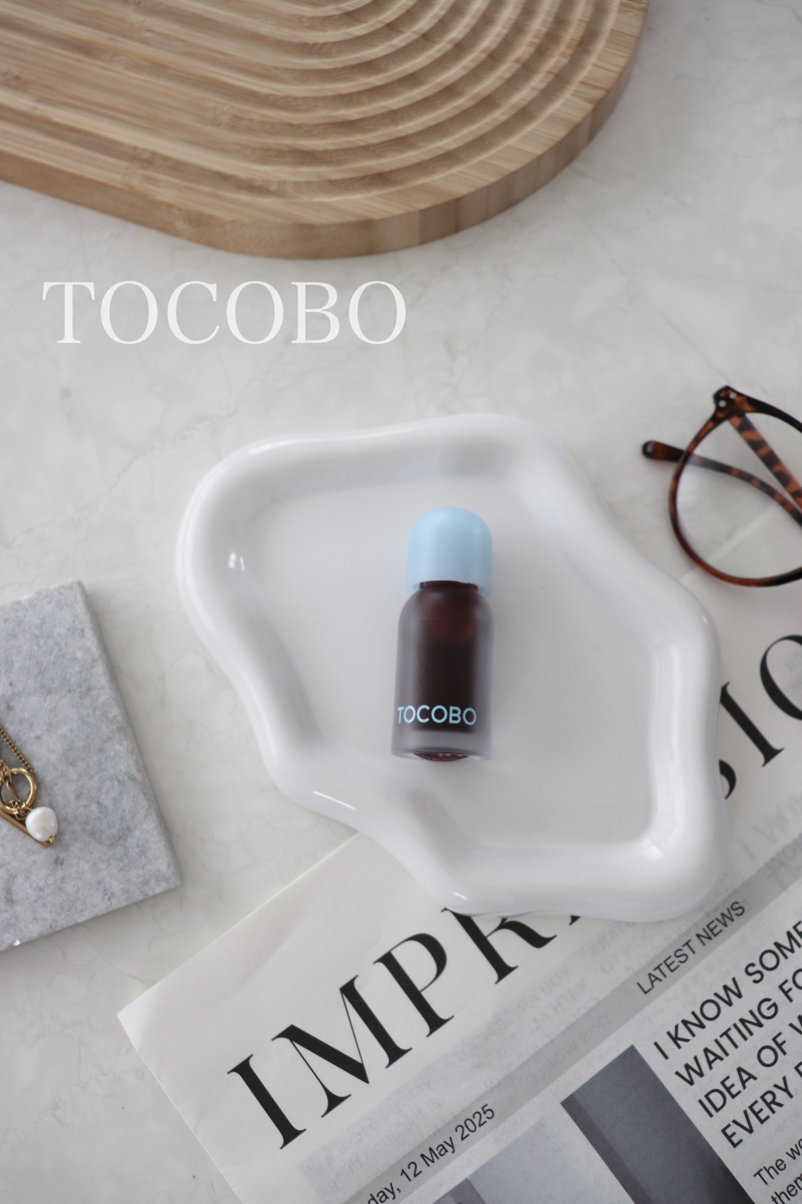 ジューシーベリープランピングリップオイル/TOCOBO/リップグロスを使ったクチコミ（1枚目）