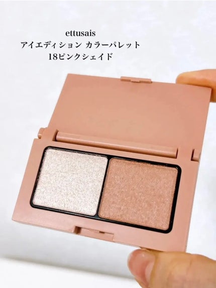 エテュセ アイエディション(カラーパレット)/ettusais/アイシャドウパレットを使ったクチコミ(2枚目)