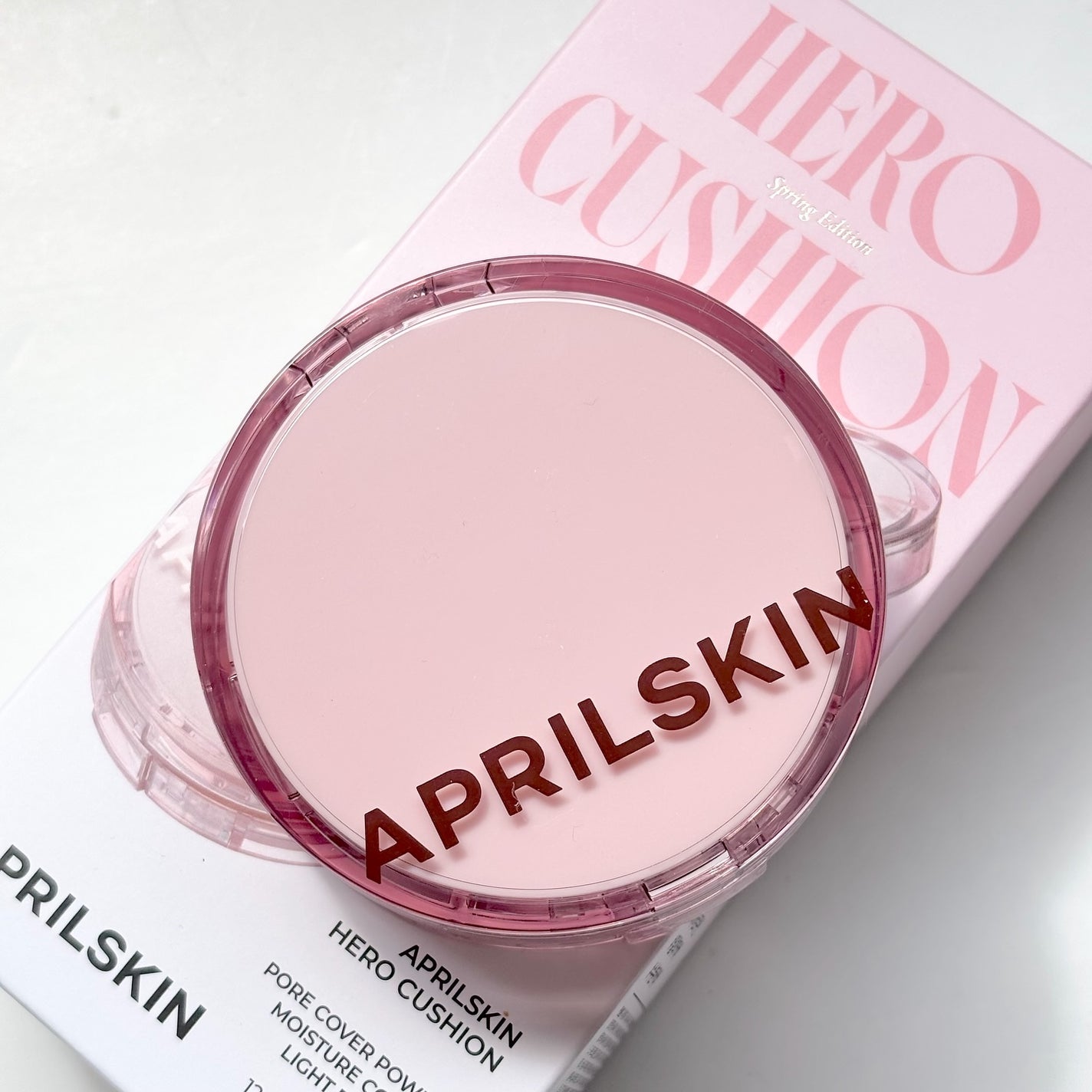 ヒーロークッション+レフィルセット/APRILSKIN/クッションファンデーションを使ったクチコミ(2枚目)