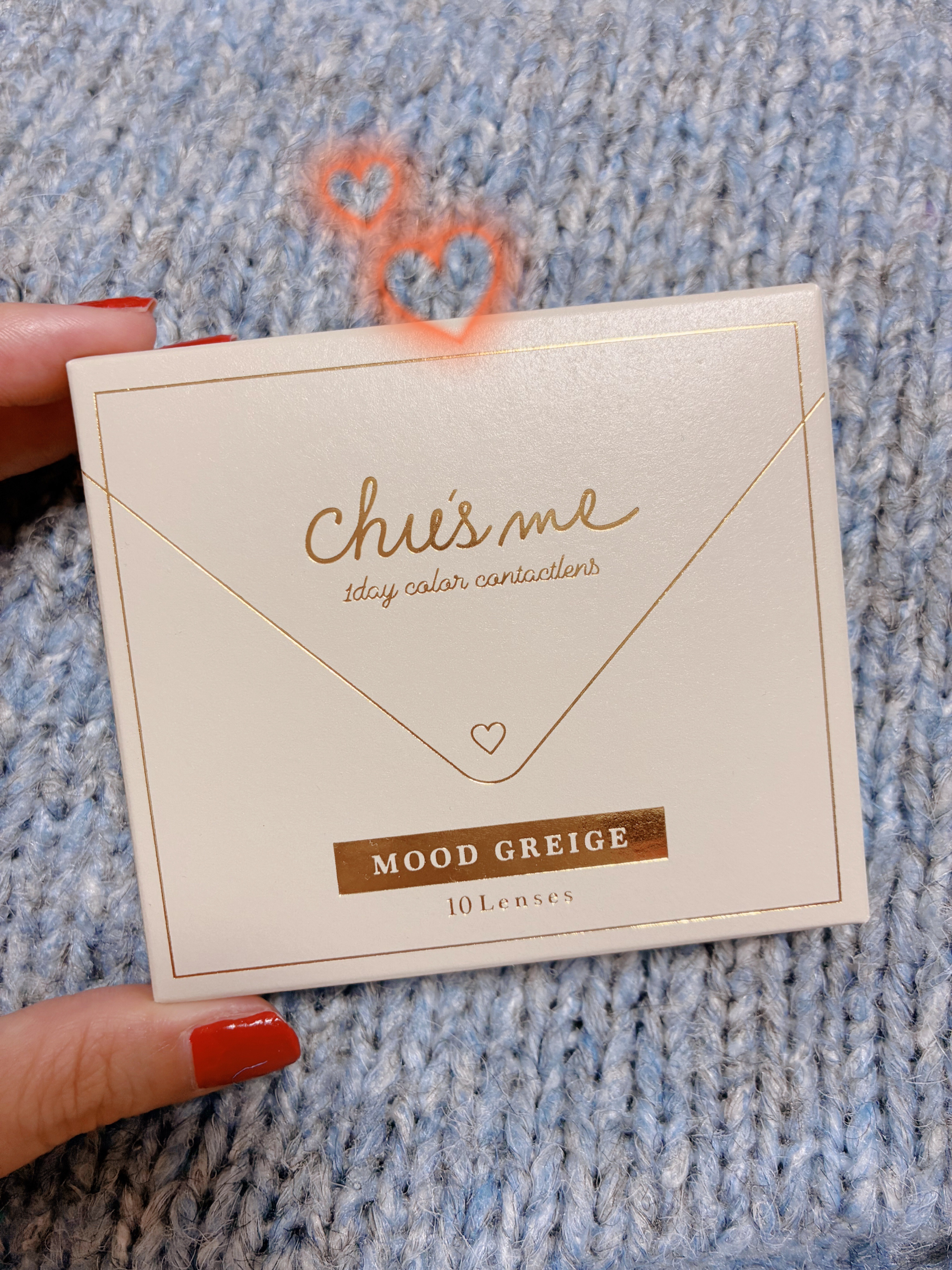 Chu's me 1day/Chu's me/ワンデー（１DAY）カラコンを使ったクチコミ（1枚目）