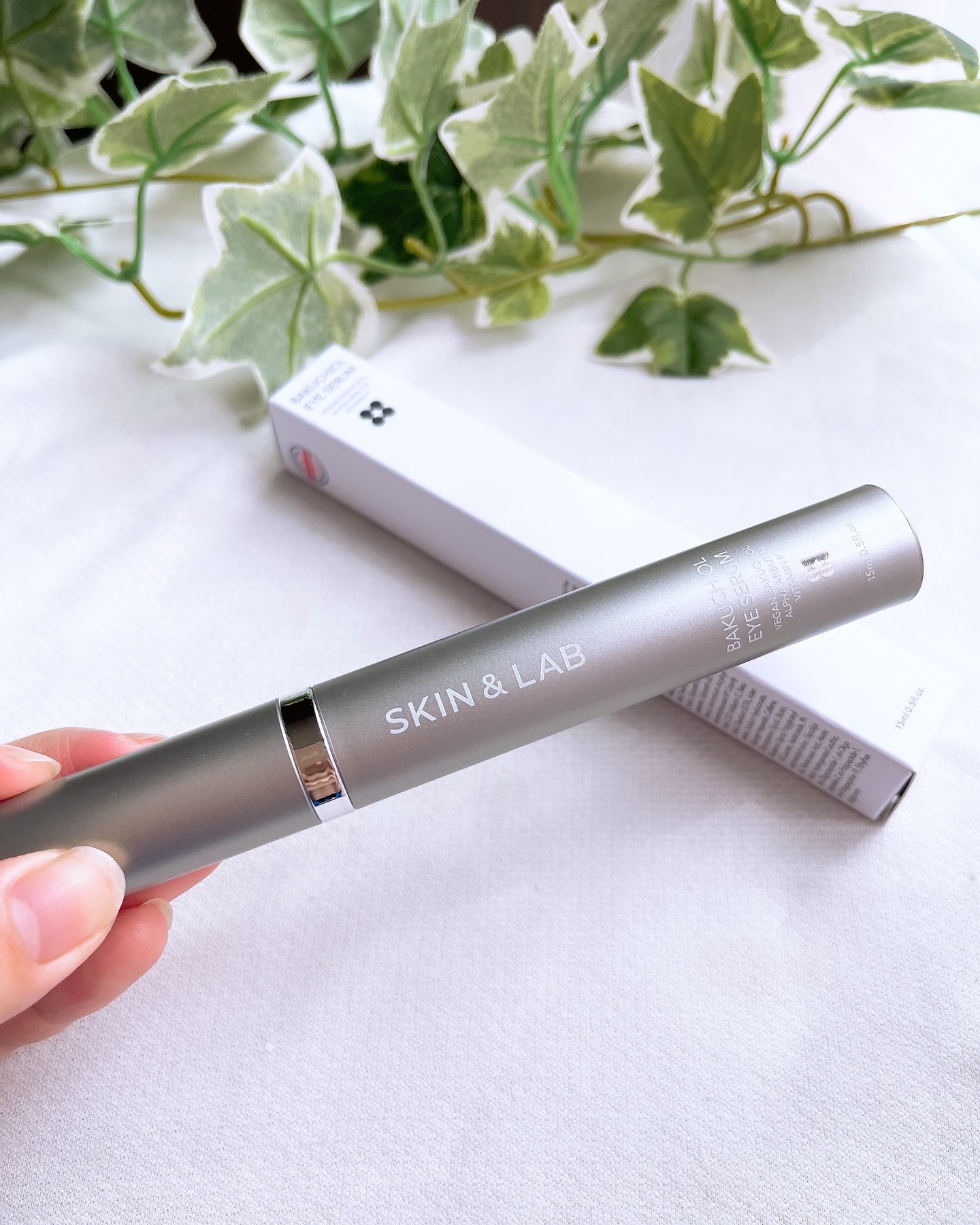 ヴィーガン バクチオールアイセラム/SKIN&LAB/アイケア・アイクリームを使ったクチコミ（2枚目）