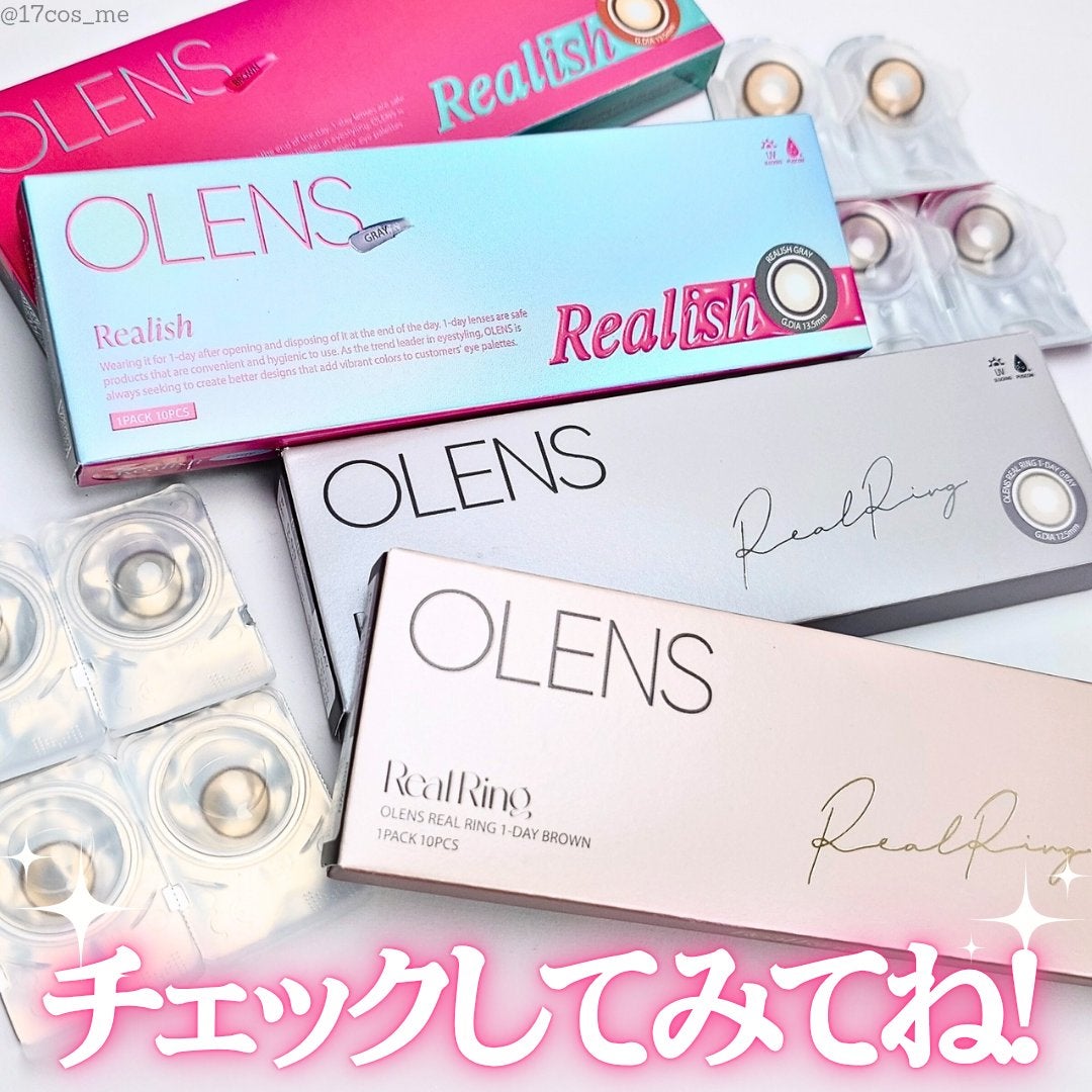 Real Ring 1day/OLENS/ワンデー(1DAY)カラコンを使ったクチコミ(6枚目)