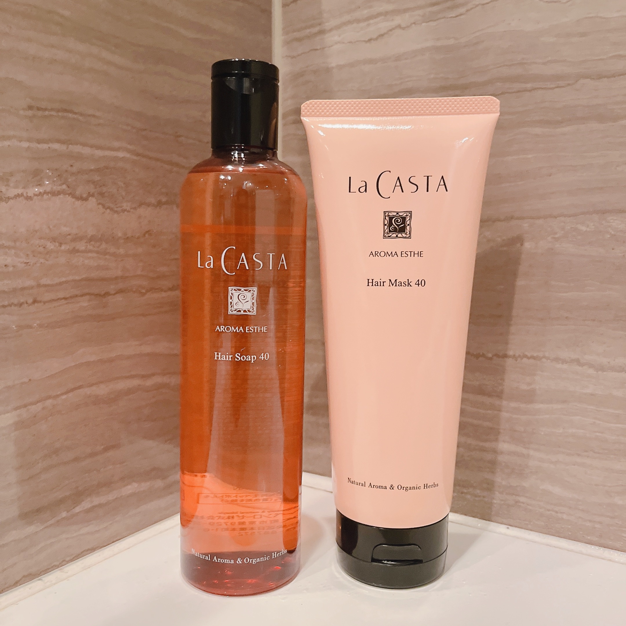 ラ・カスタ アロマエステ ヘアソープ 40/ヘアマスク 40/ラ・カスタ/市販シャンプーを使ったクチコミ（2枚目）