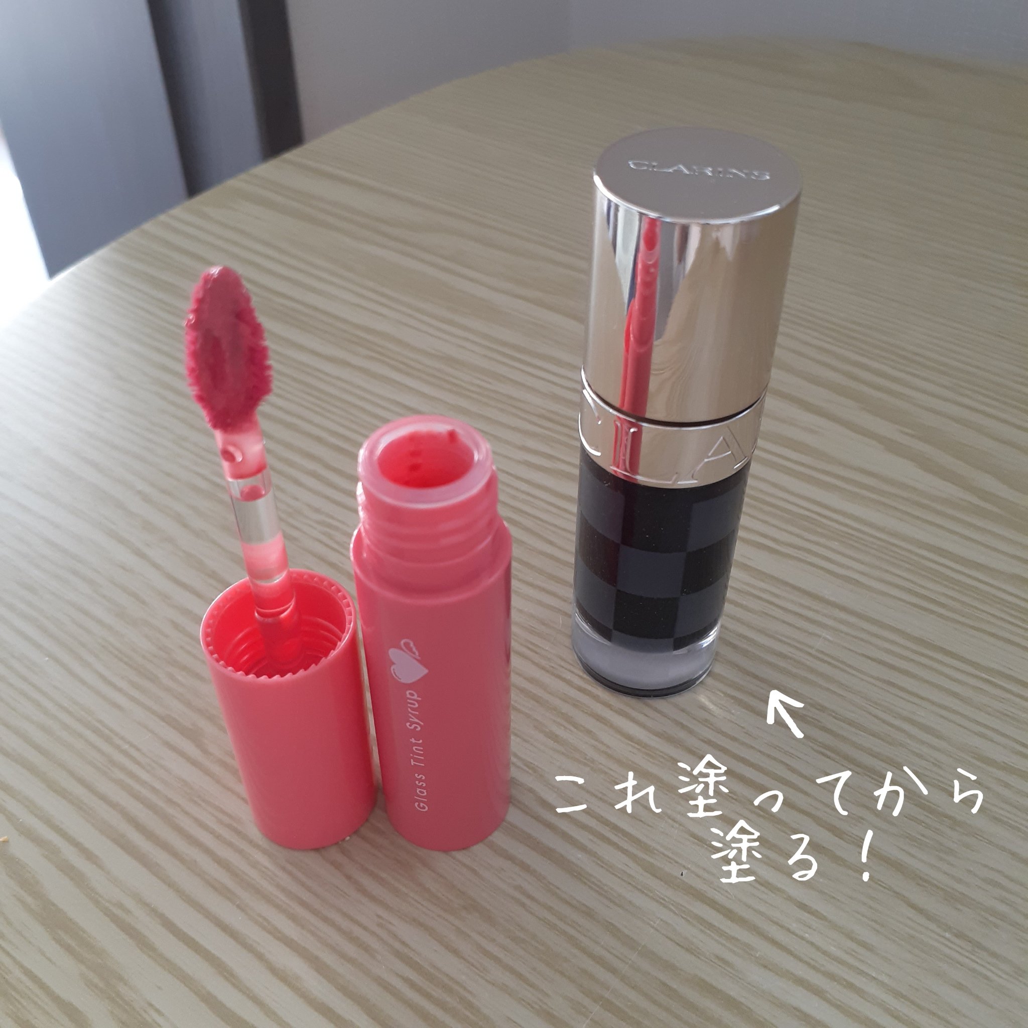 グラスティントシロップ/キャンメイク/リップティントを使ったクチコミ（3枚目）