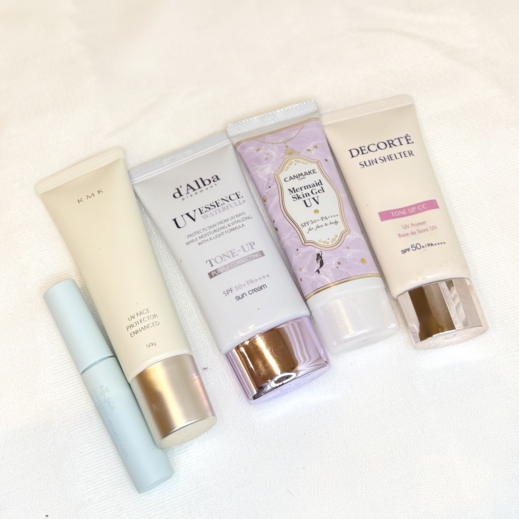 マーメイドスキンジェルUV/キャンメイク/日焼け止めジェルを使ったクチコミ（1枚目）