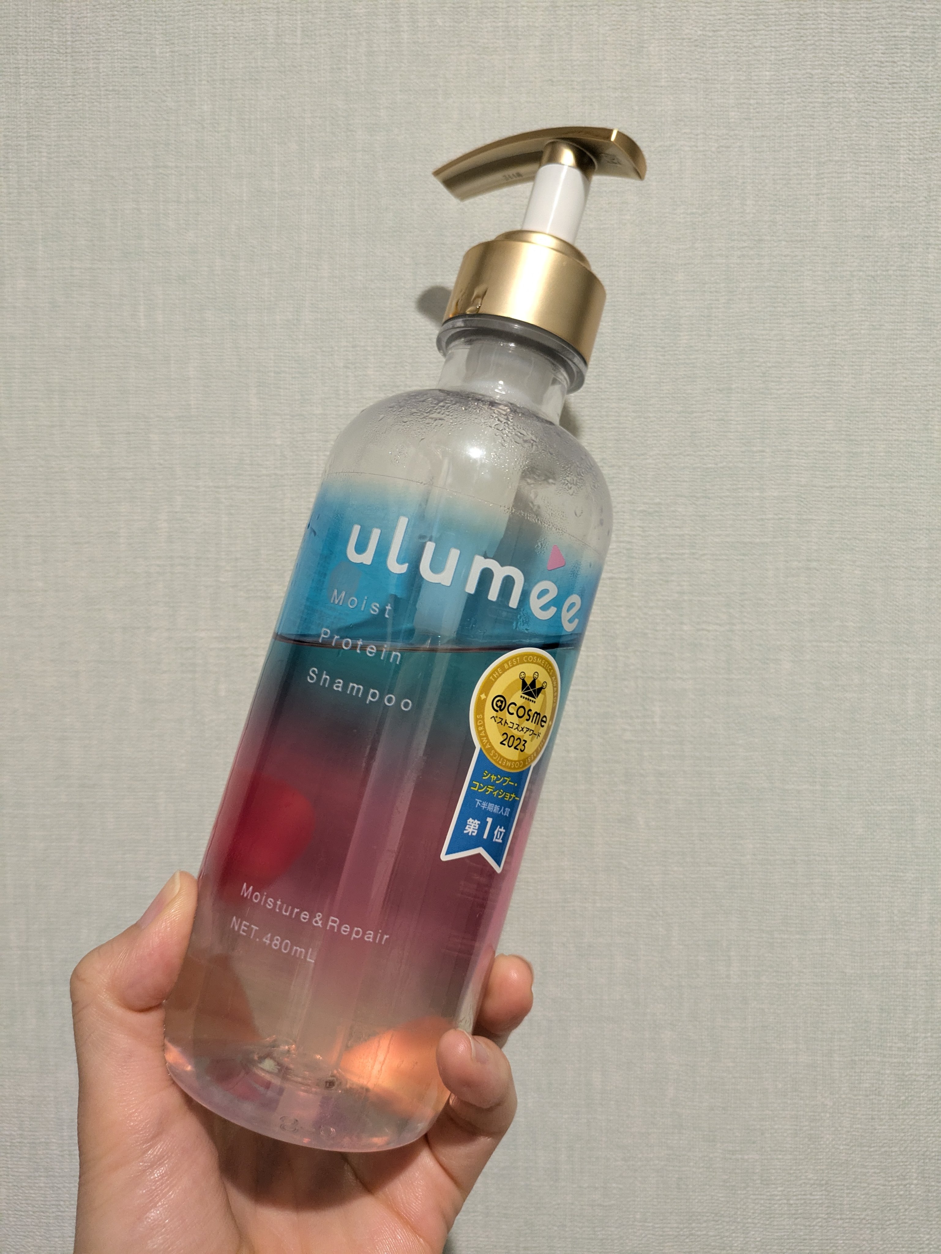 モイストプロテインシャンプー/トリートメント/ulumee/市販シャンプーを使ったクチコミ（1枚目）