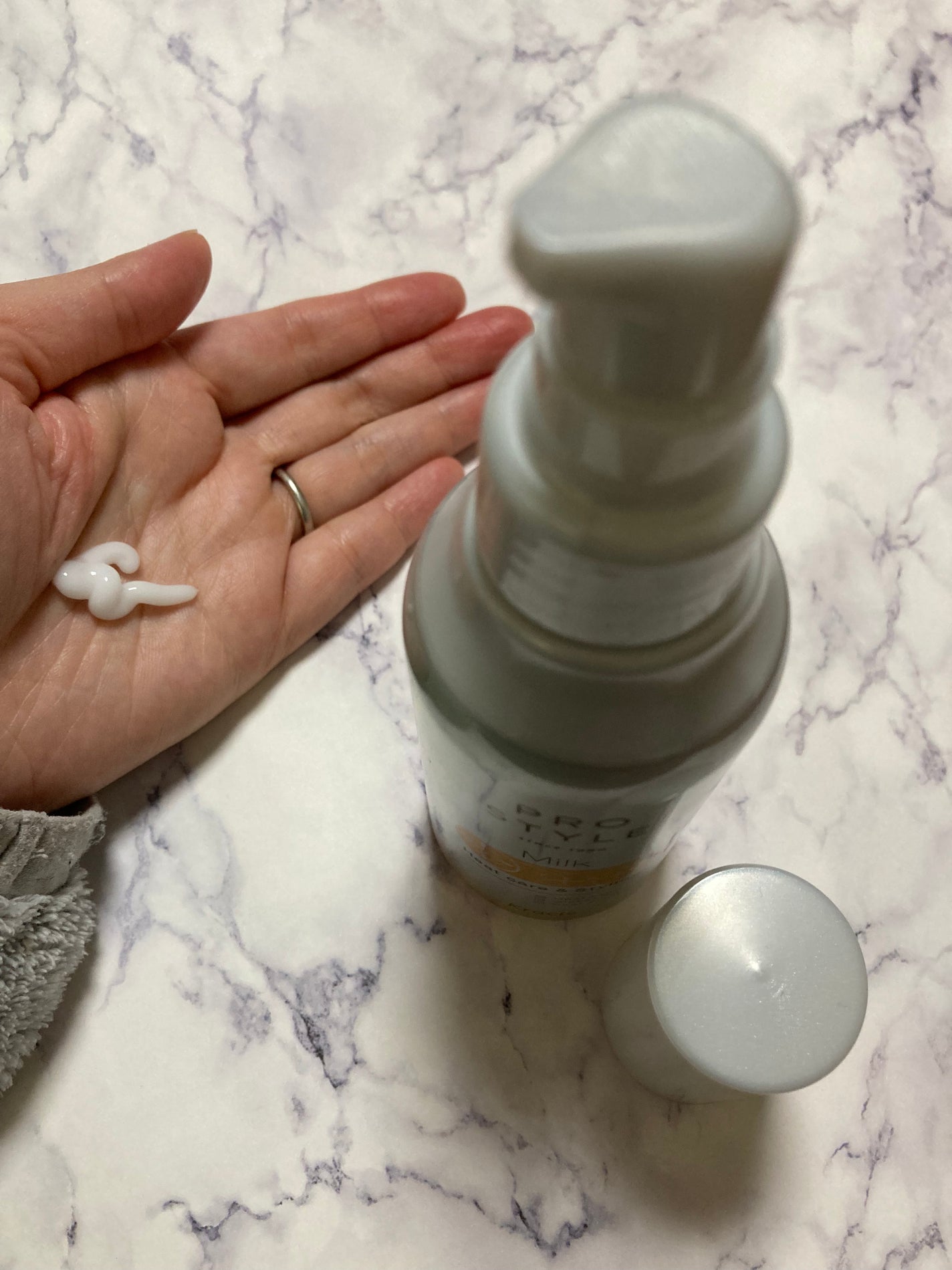 ヒートケア&スタイリング ミルク/プロスタイル/プレスタイリング・寝ぐせ直しを使ったクチコミ(2枚目)