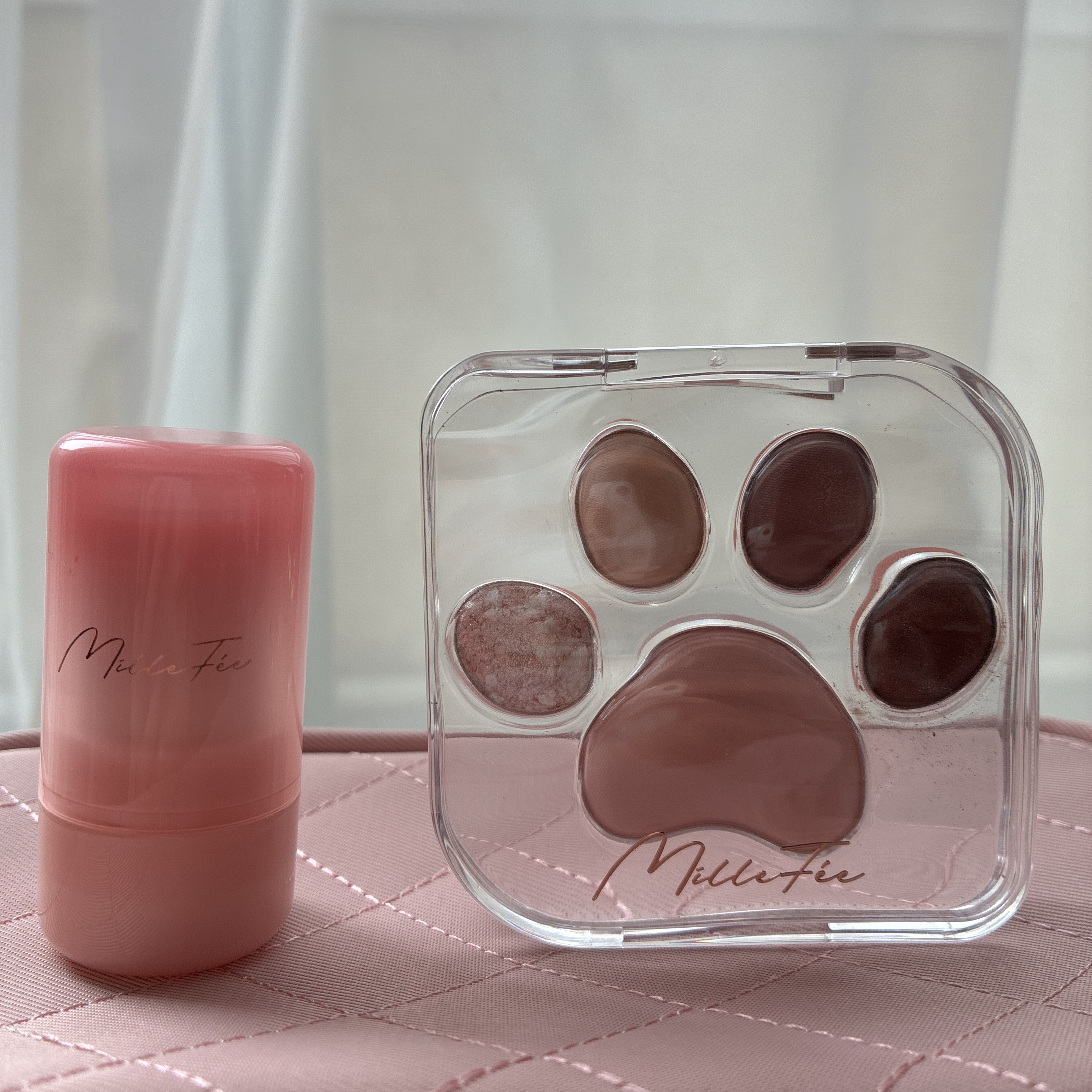 ミャオパウズアイシャドウパレット/MilleFée/アイシャドウパレットを使ったクチコミ（1枚目）