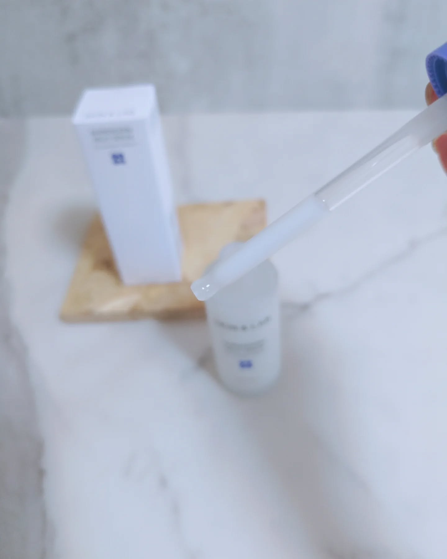 バリアダームミルキーセラム/SKIN&LAB/美容液を使ったクチコミ（3枚目）