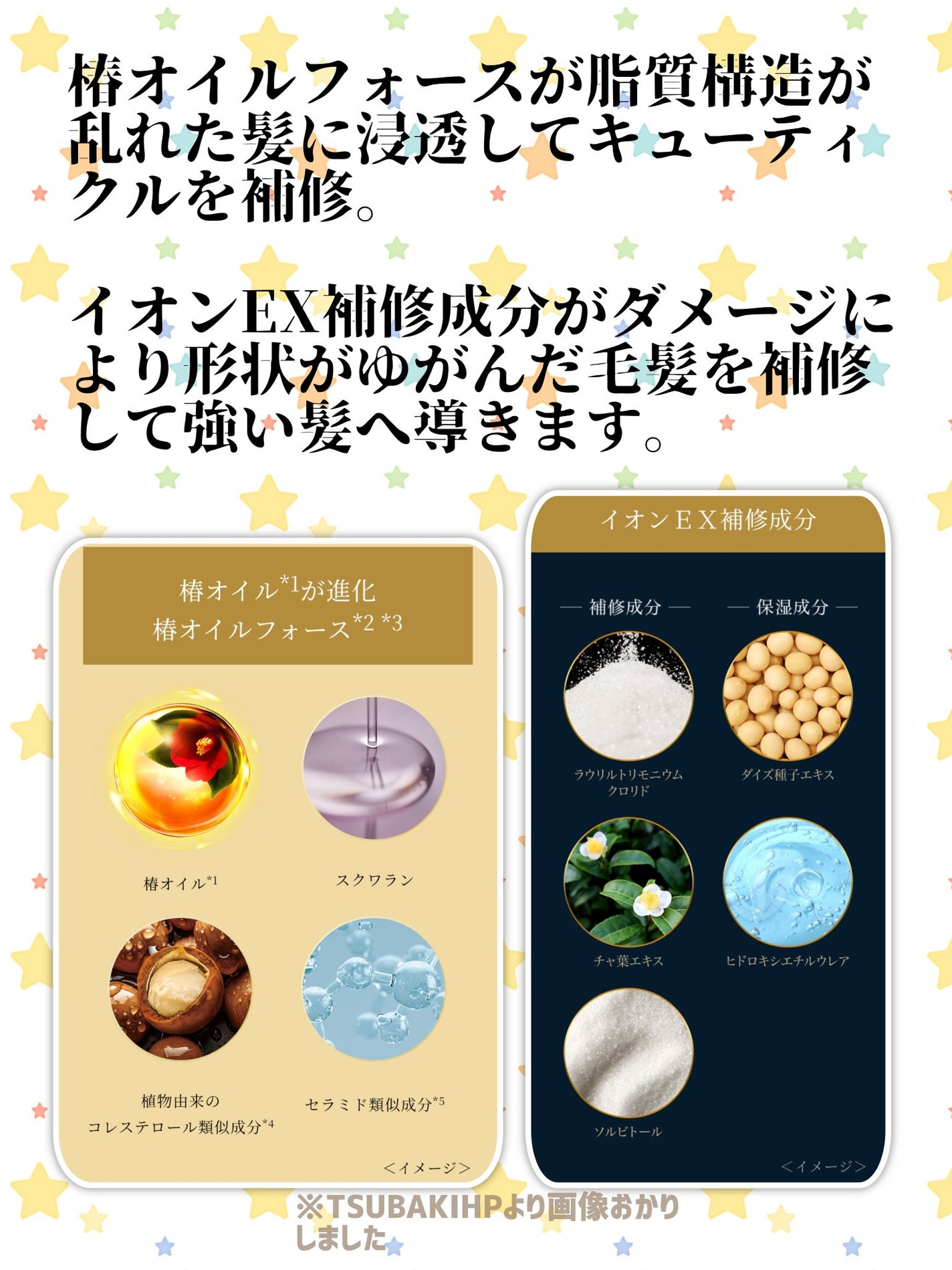 TSUBAKI プレミアムEX ダメージケア&リペア シャンプー/コンディショナートリートメント/TSUBAKI/シャンプー・コンディショナーを使ったクチコミ(4枚目)