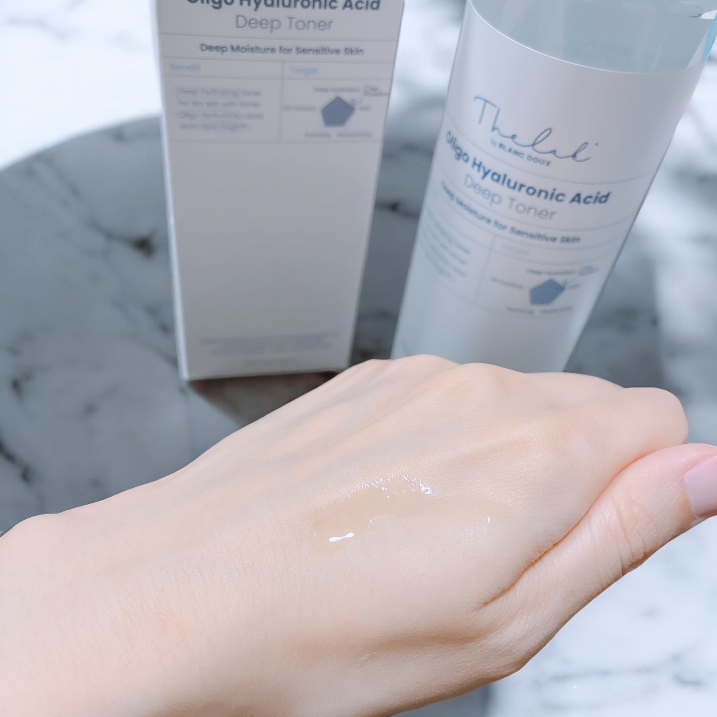 オリゴヒアルロン酸 5000 トナー/THE LAB by blanc doux(ザラボバイブランドゥ)/化粧水を使ったクチコミ（3枚目）