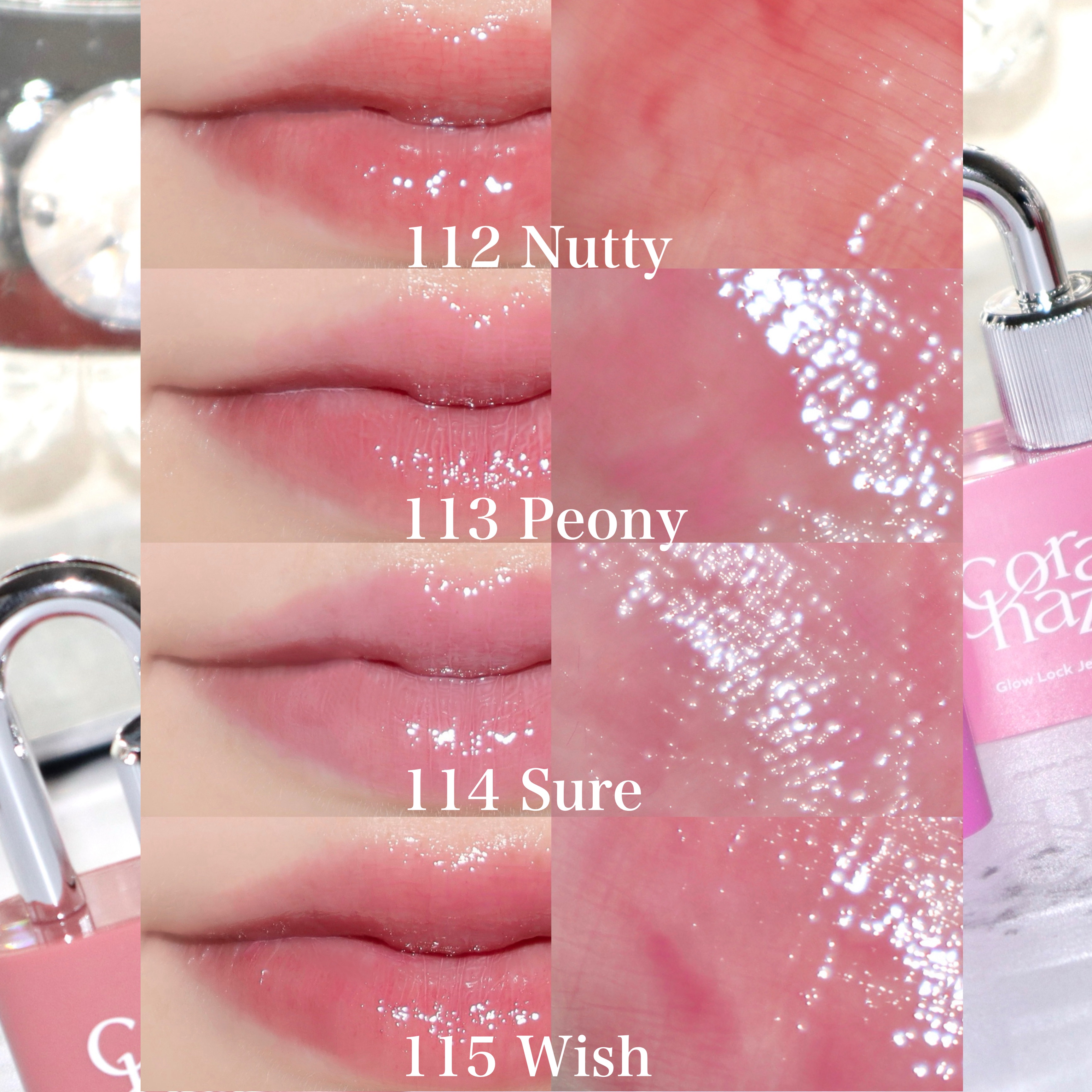 グロウロックゼリーティント/Coralhaze/リップティントを使ったクチコミ（3枚目）