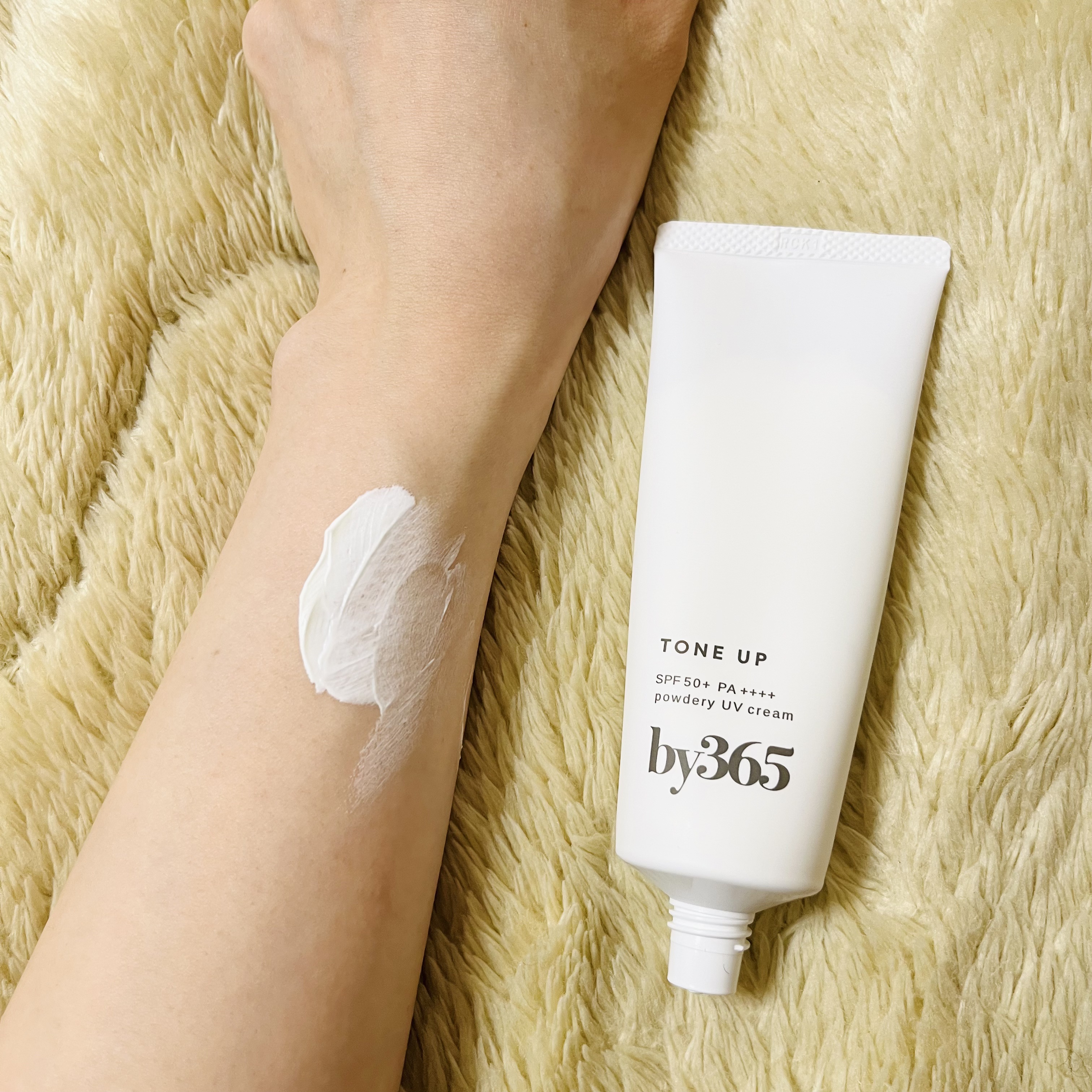 by365 パウダリーUVクリーム トーンアップ/ナリスアップ/日焼け止め・UVケアを使ったクチコミ（3枚目）