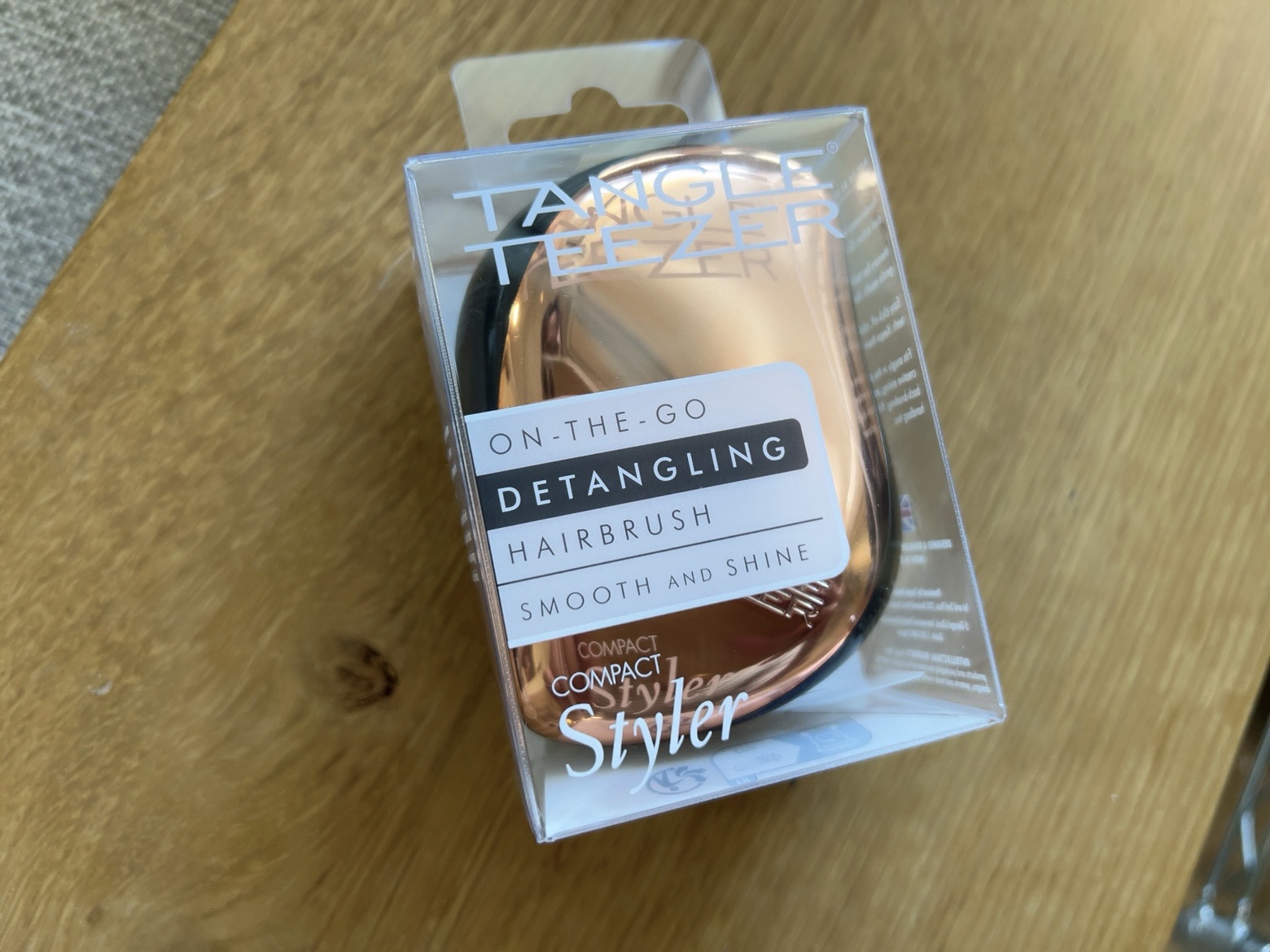 コンパクトスタイラー/TANGLE TEEZER/ヘアブラシを使ったクチコミ（2枚目）