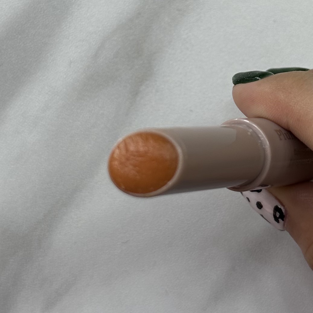 プランプリップケアスクラブ 03 みかんイエロー/キャンメイク/リップスクラブを使ったクチコミ（2枚目）