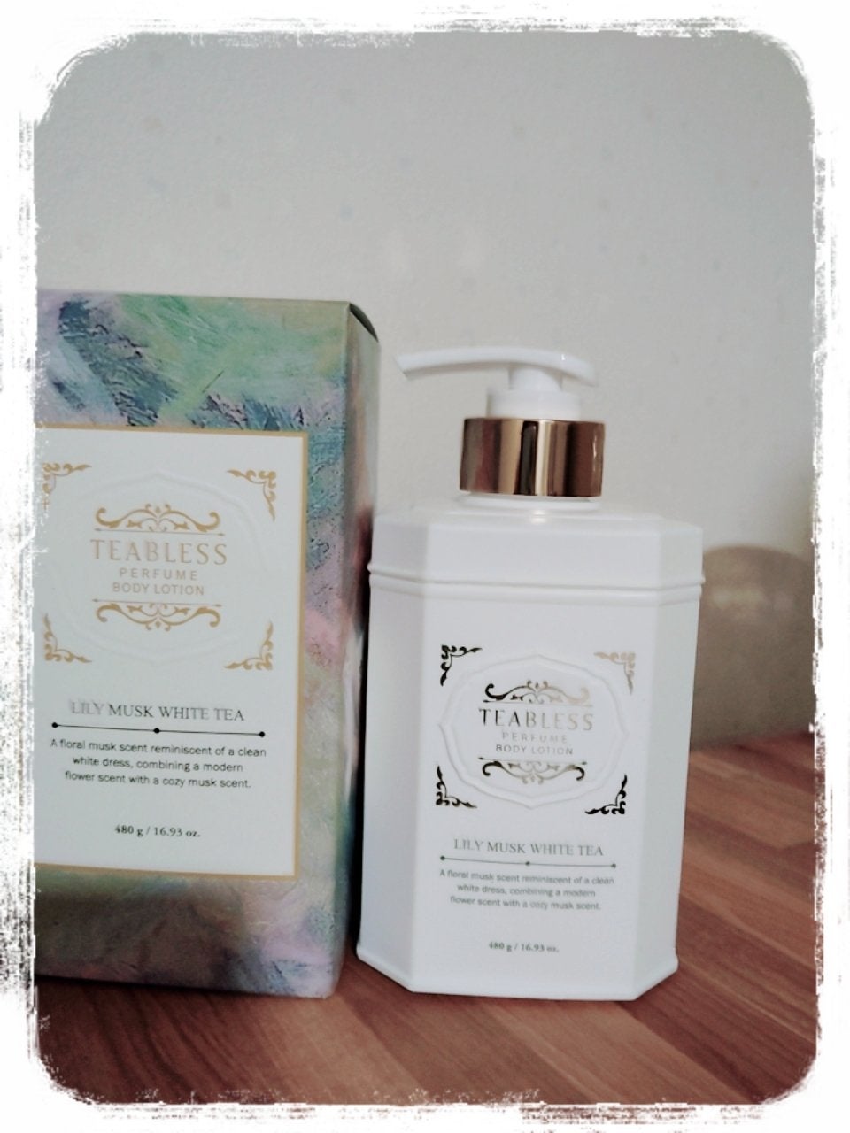 パフュームボディローション リリィムスクホワイトティー/TEABLESS/ボディローションを使ったクチコミ(1枚目)