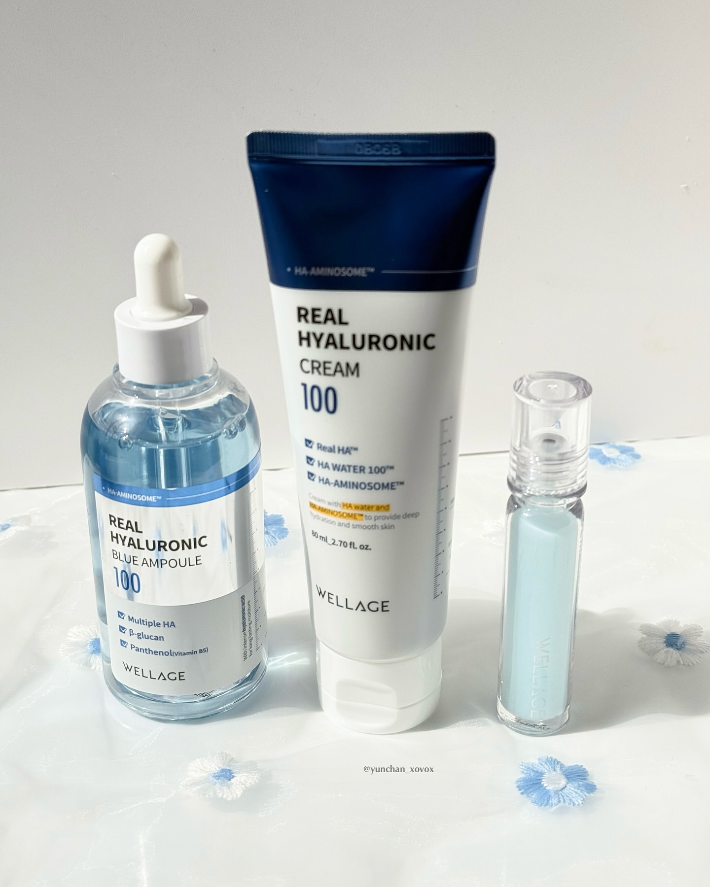 リアルヒアルロニックブルーアンプル 100/Wellage/美容液を使ったクチコミ（2枚目）