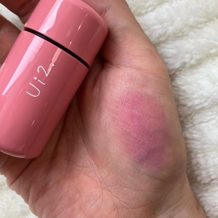 ハイドロゼリーチーク 02 空想プラム/Ui2./ジェル・クリームチークを使ったクチコミ(2枚目)