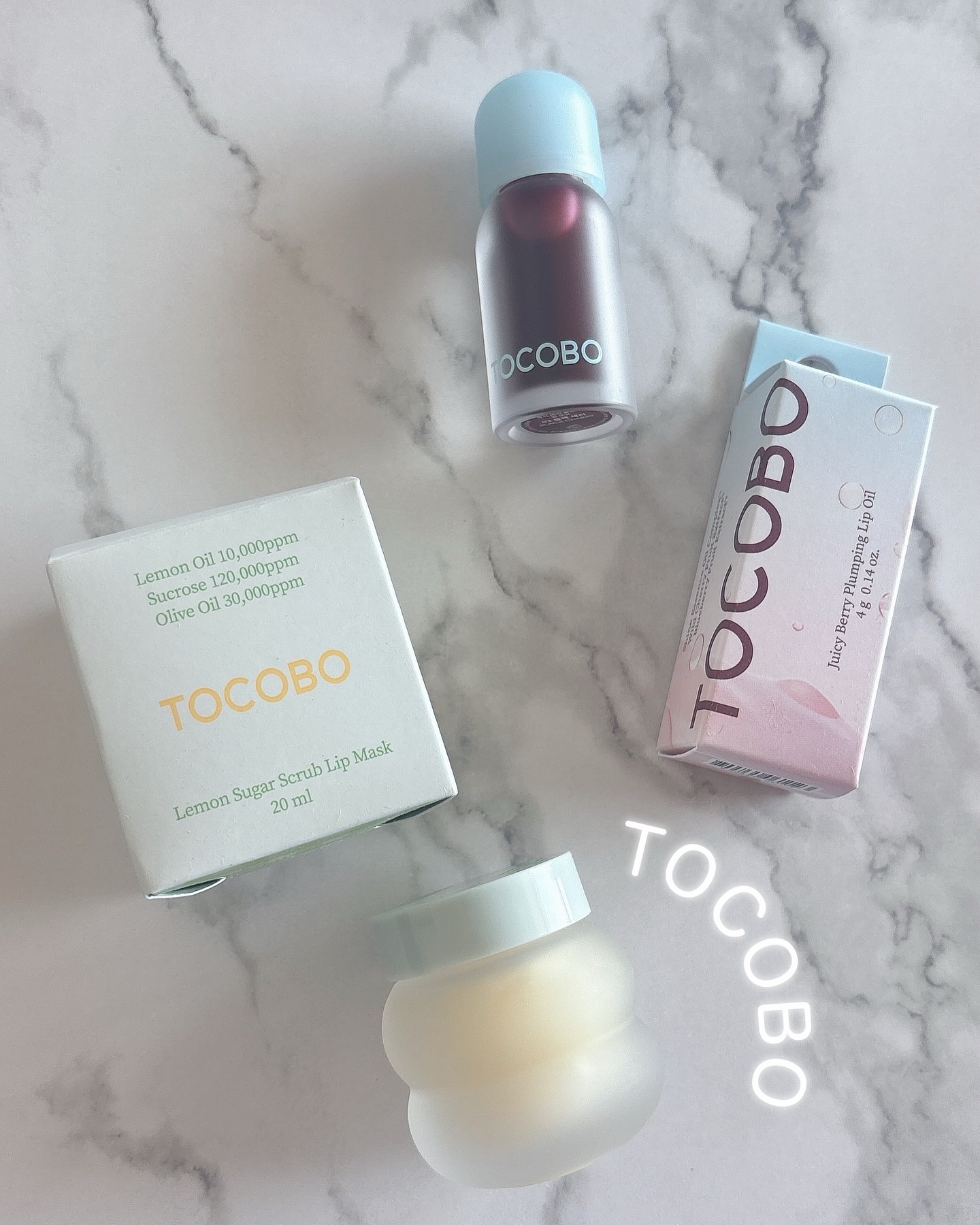 ジューシーベリープランピングリップオイル/TOCOBO/リップグロスを使ったクチコミ（1枚目）