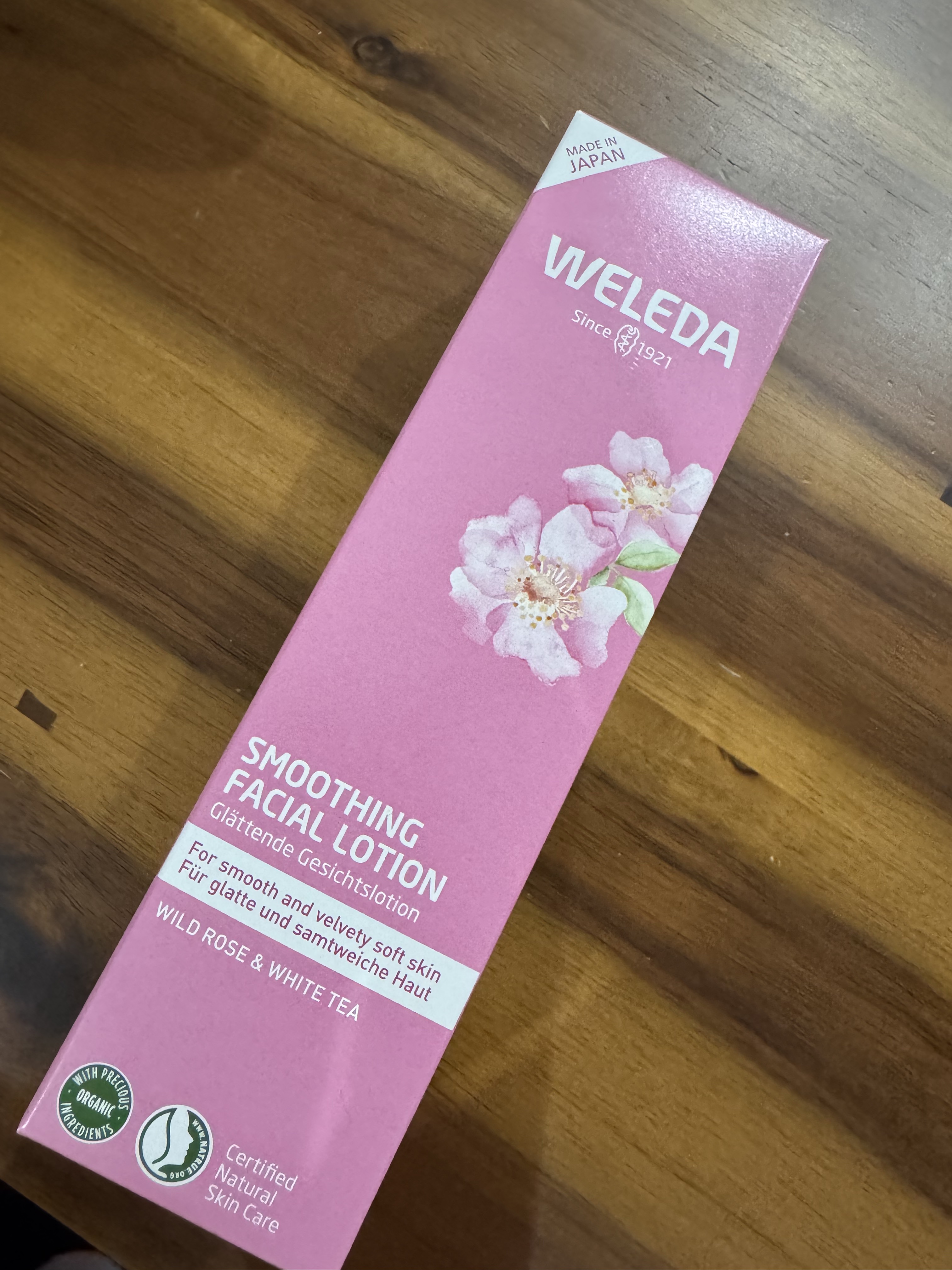 ワイルドローズ スムージングローション/WELEDA/化粧水を使ったクチコミ（1枚目）