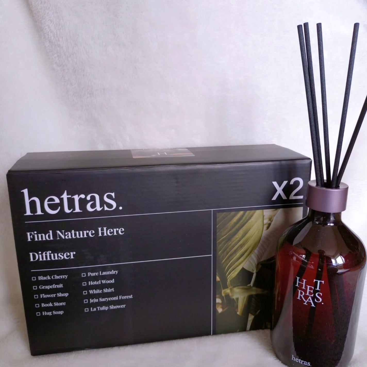 プレミアムディフューザー/hetras/ルームフレグランスを使ったクチコミ(1枚目)