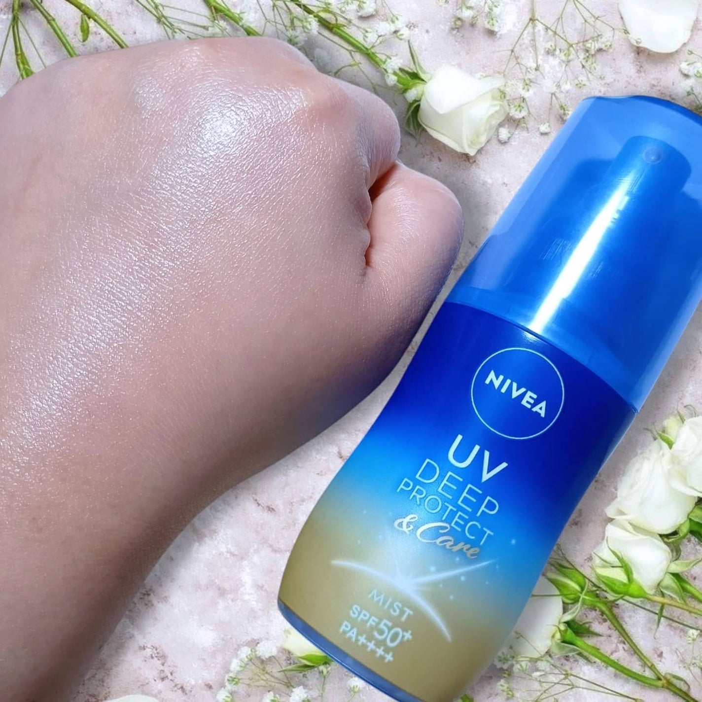 ニベアUV ディーププロテクト&ケア ミルクミスト/ニベア/日焼け止めミスト・スプレーを使ったクチコミ(5枚目)