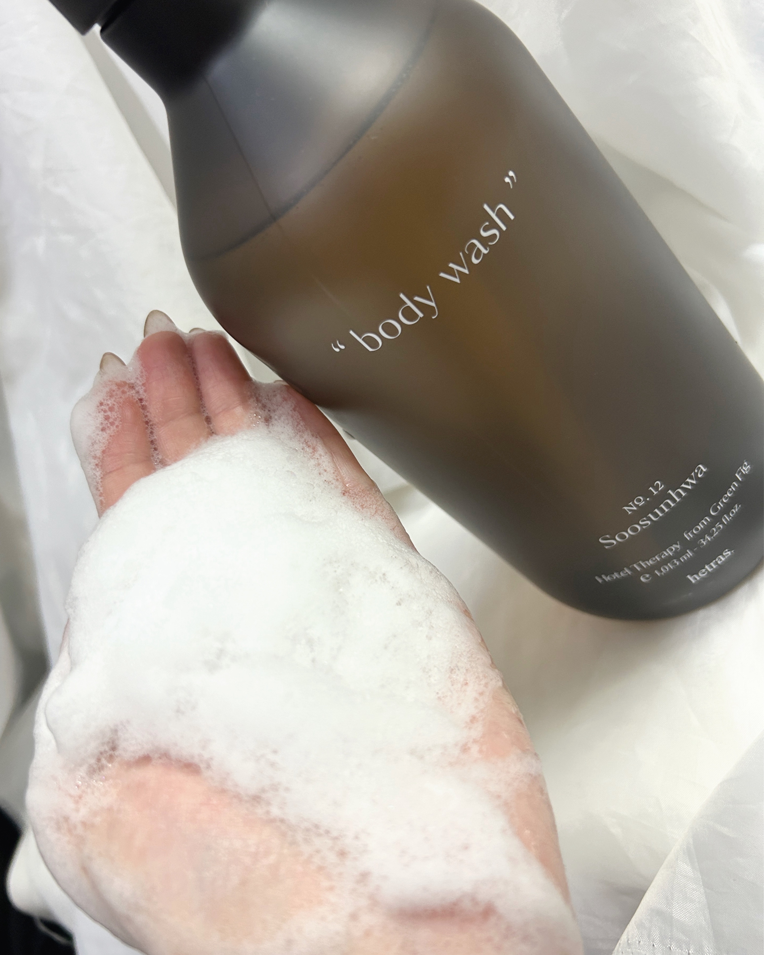 ヘトラス　ボディーソープ/hetras/その他スキンケアを使ったクチコミ（3枚目）