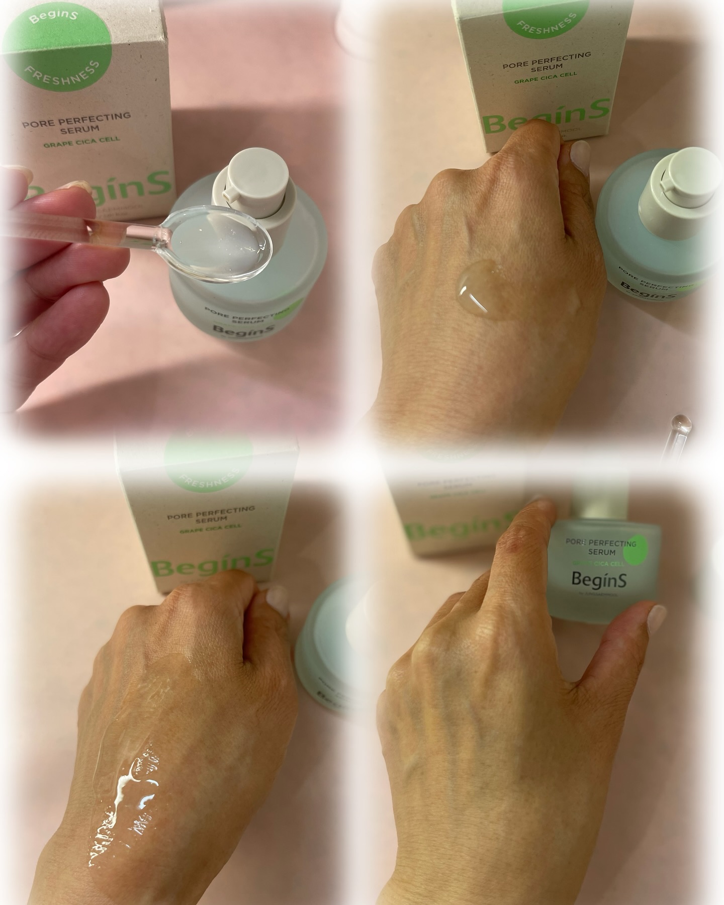 ポアパーフェクティングセラム/BeginS by JUNGSAEMMOOL/美容液を使ったクチコミ（2枚目）